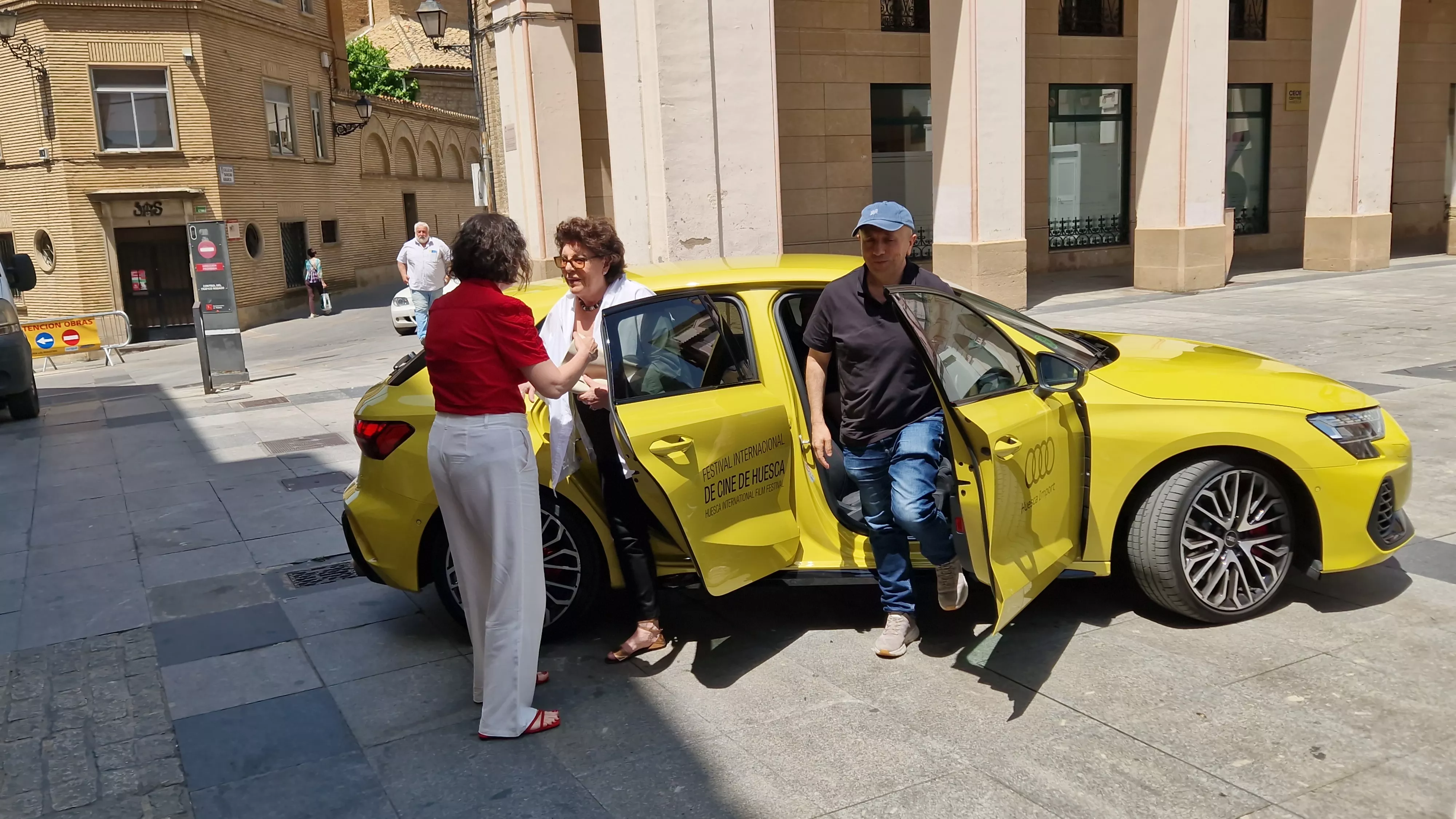 Charo López, Premio Luis Buñuel del Festival de Cine de Huesca. Foto Myriam Martín