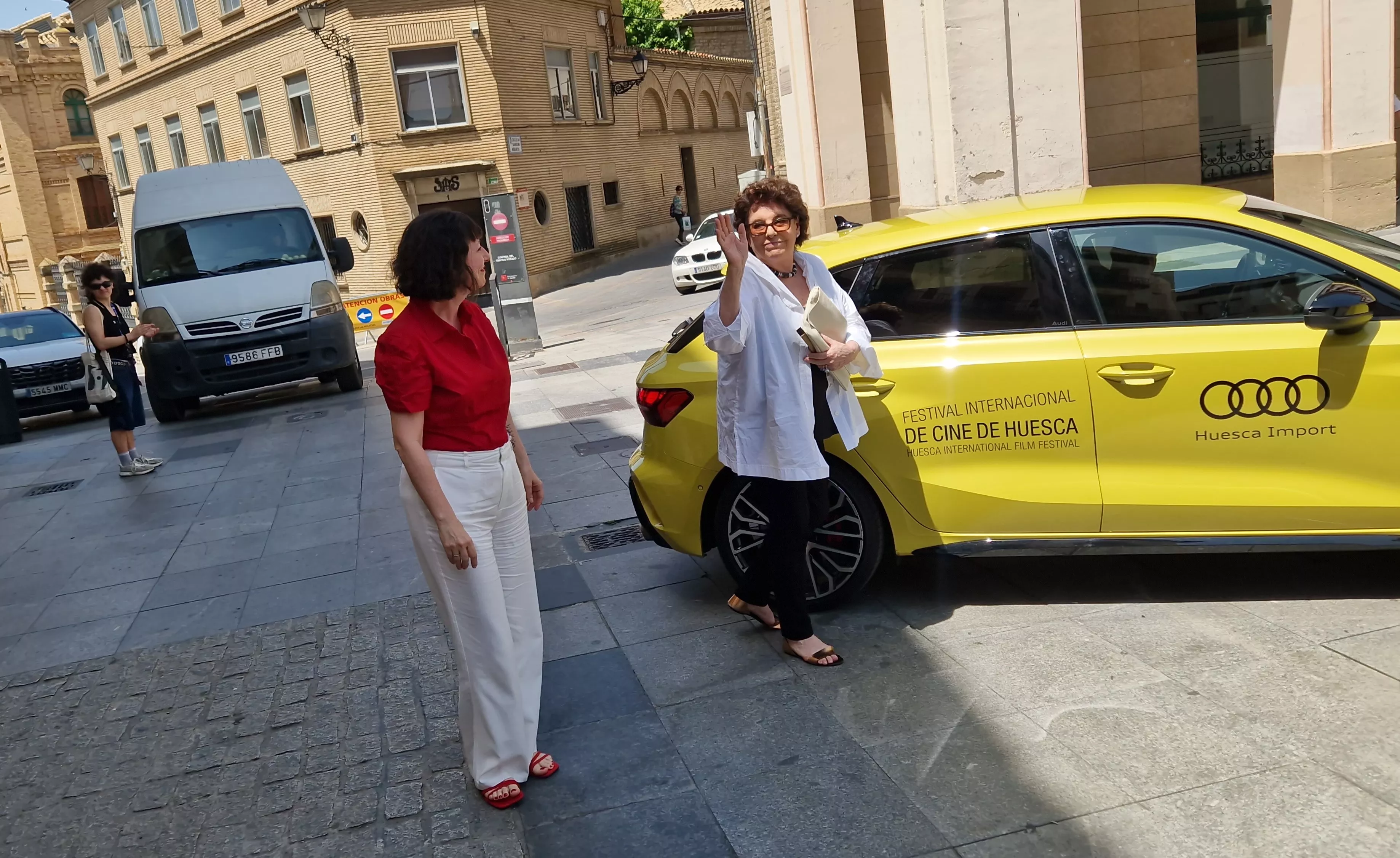 Charo López, Premio Luis Buñuel del Festival de Cine de Huesca. Foto Myriam Martín