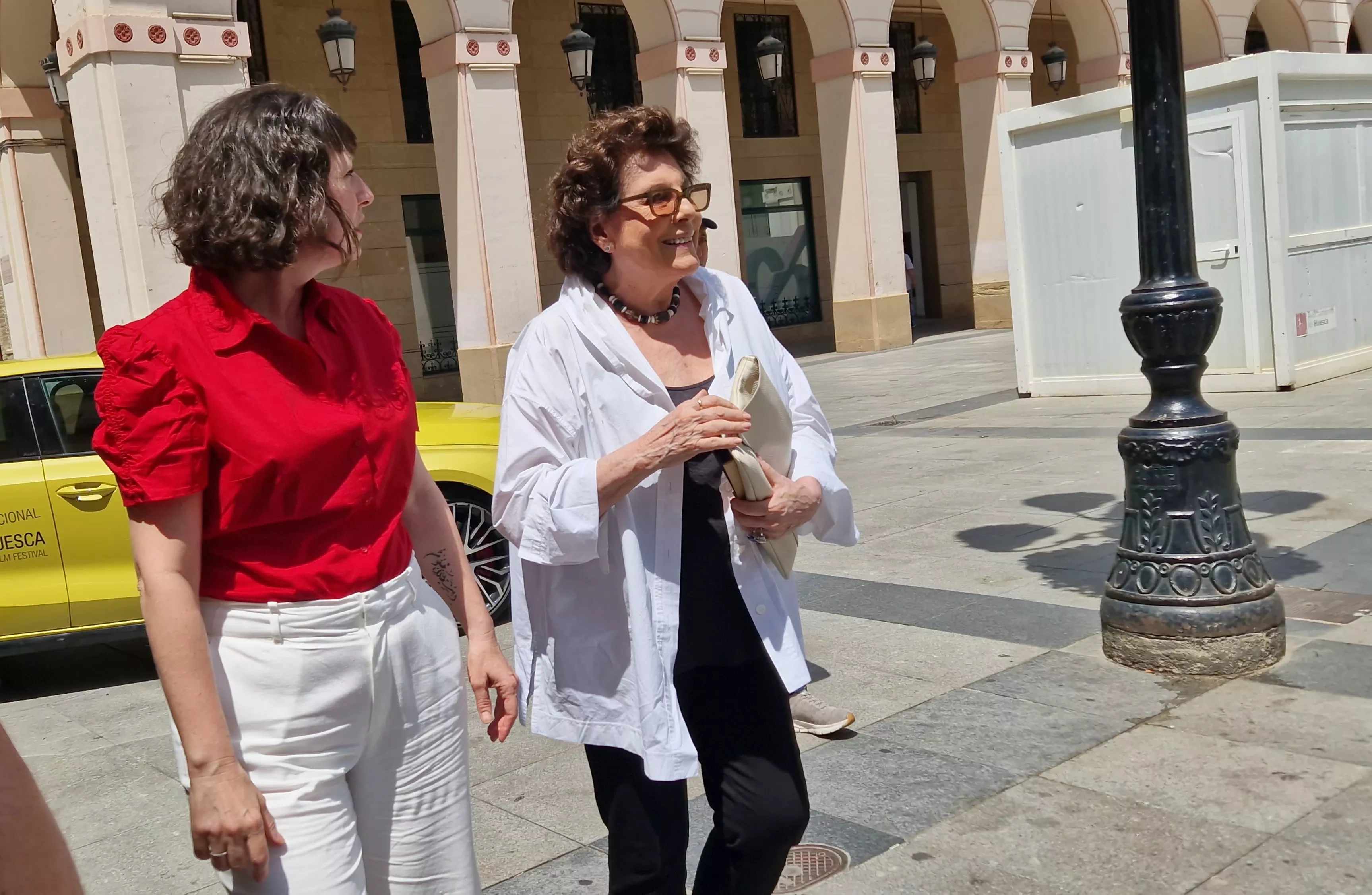 Charo López, Premio Luis Buñuel del Festival de Cine de Huesca. Foto Myriam Martín