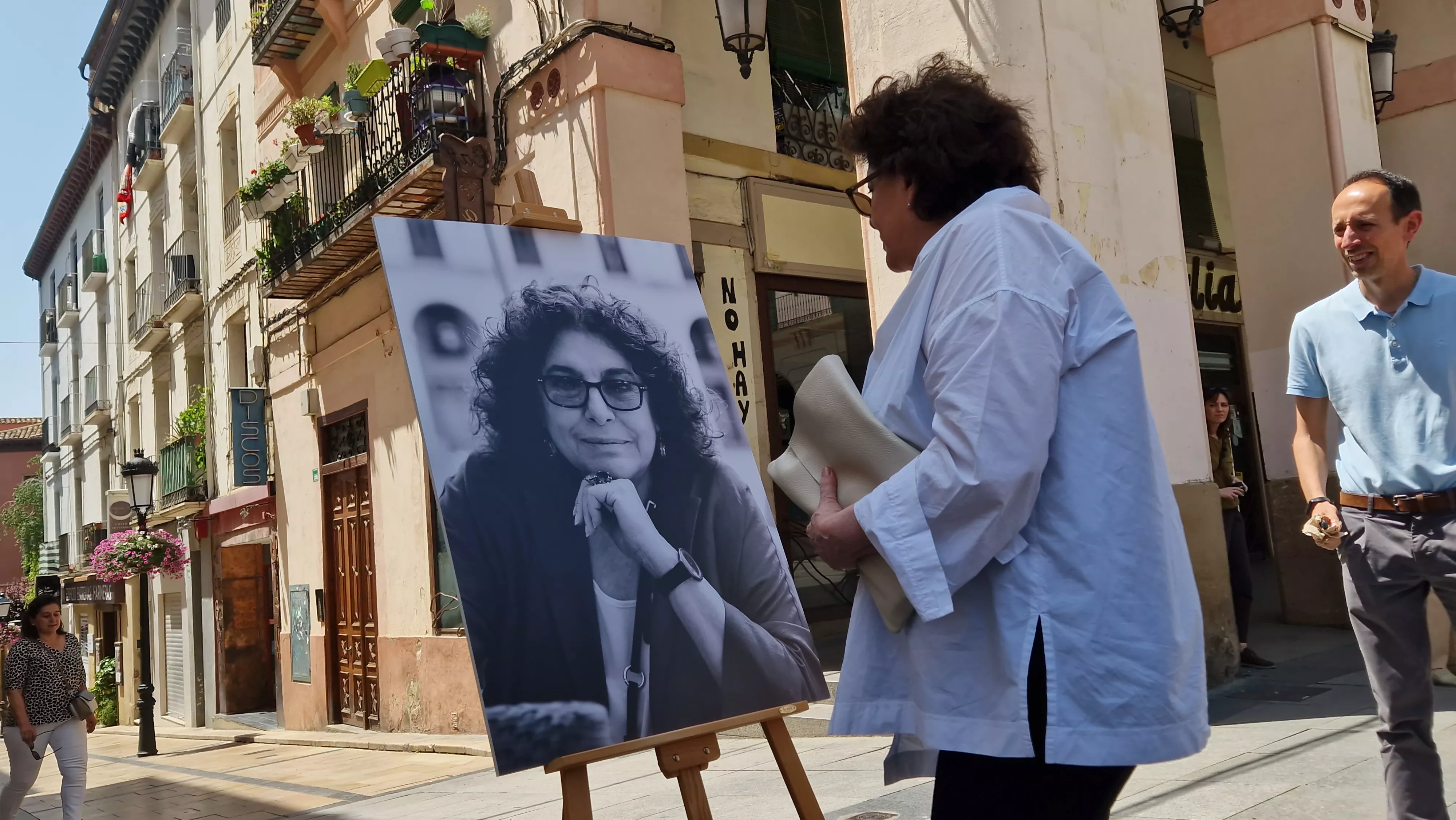 Charo López, Premio Luis Buñuel del Festival de Cine de Huesca. Foto Myriam Martín