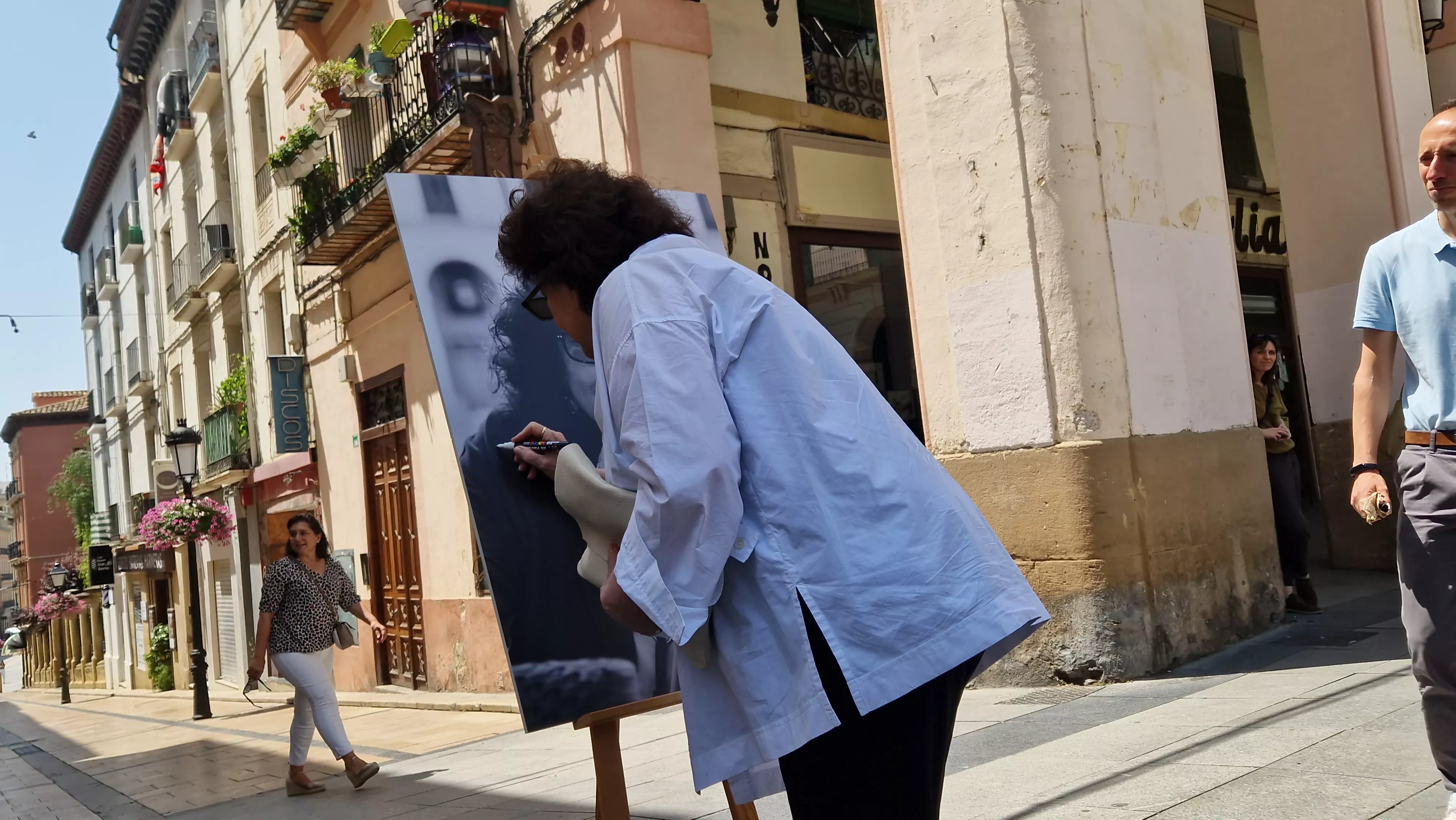 Charo López, Premio Luis Buñuel del Festival de Cine de Huesca. Foto Myriam Martín