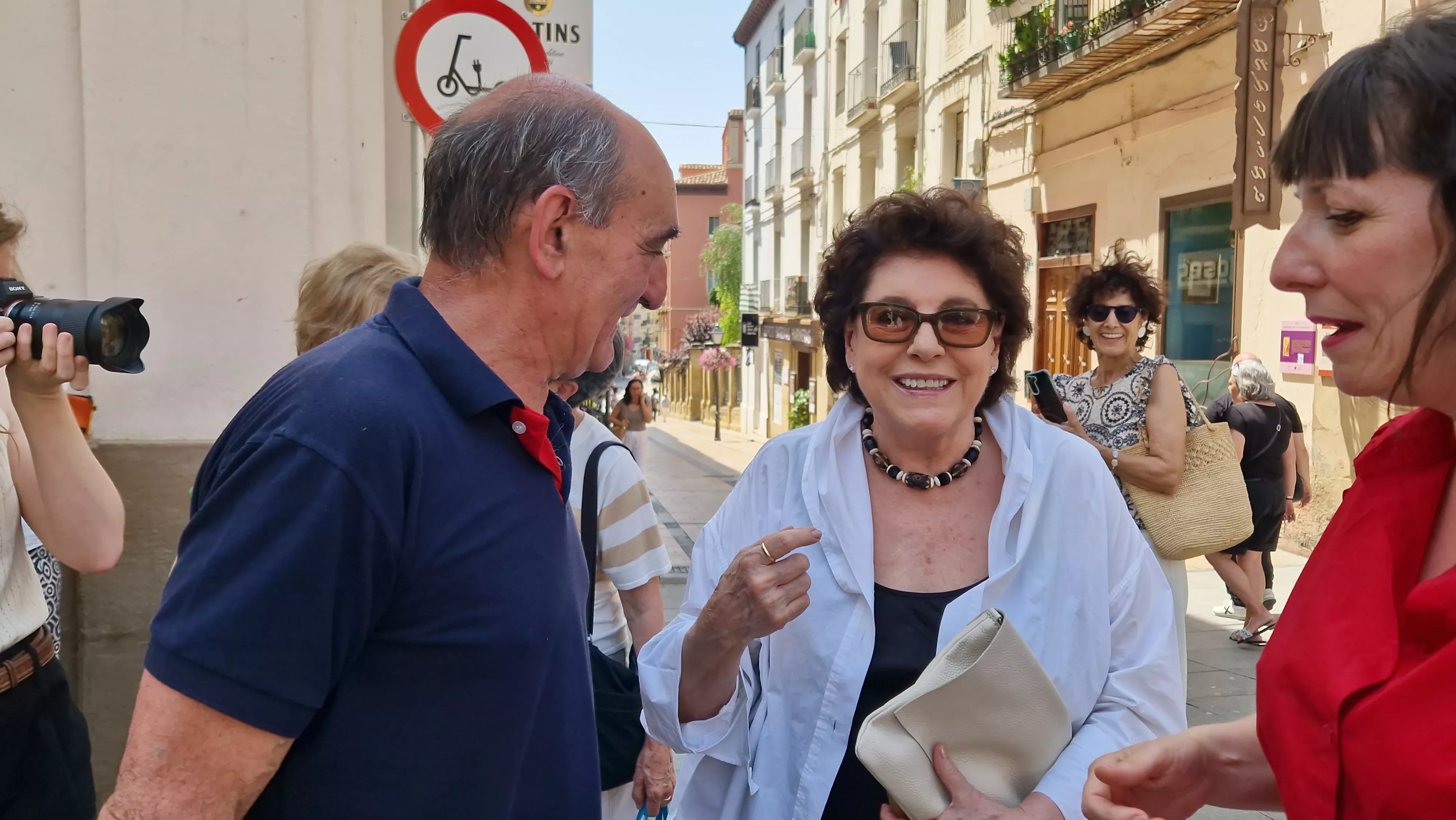 Charo López, Premio Luis Buñuel del Festival de Cine de Huesca. Foto Myriam Martín