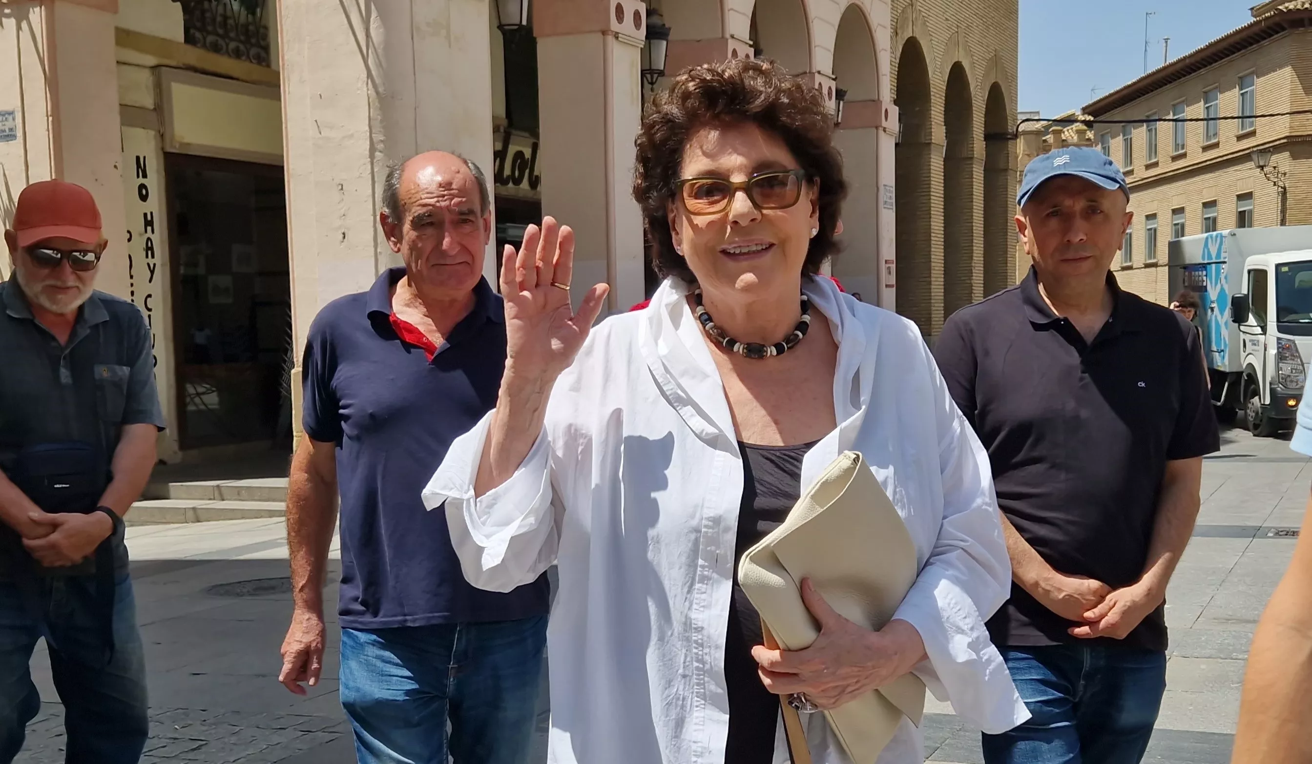 Charo López, Premio Luis Buñuel del Festival de Cine de Huesca. Foto Myriam Martín