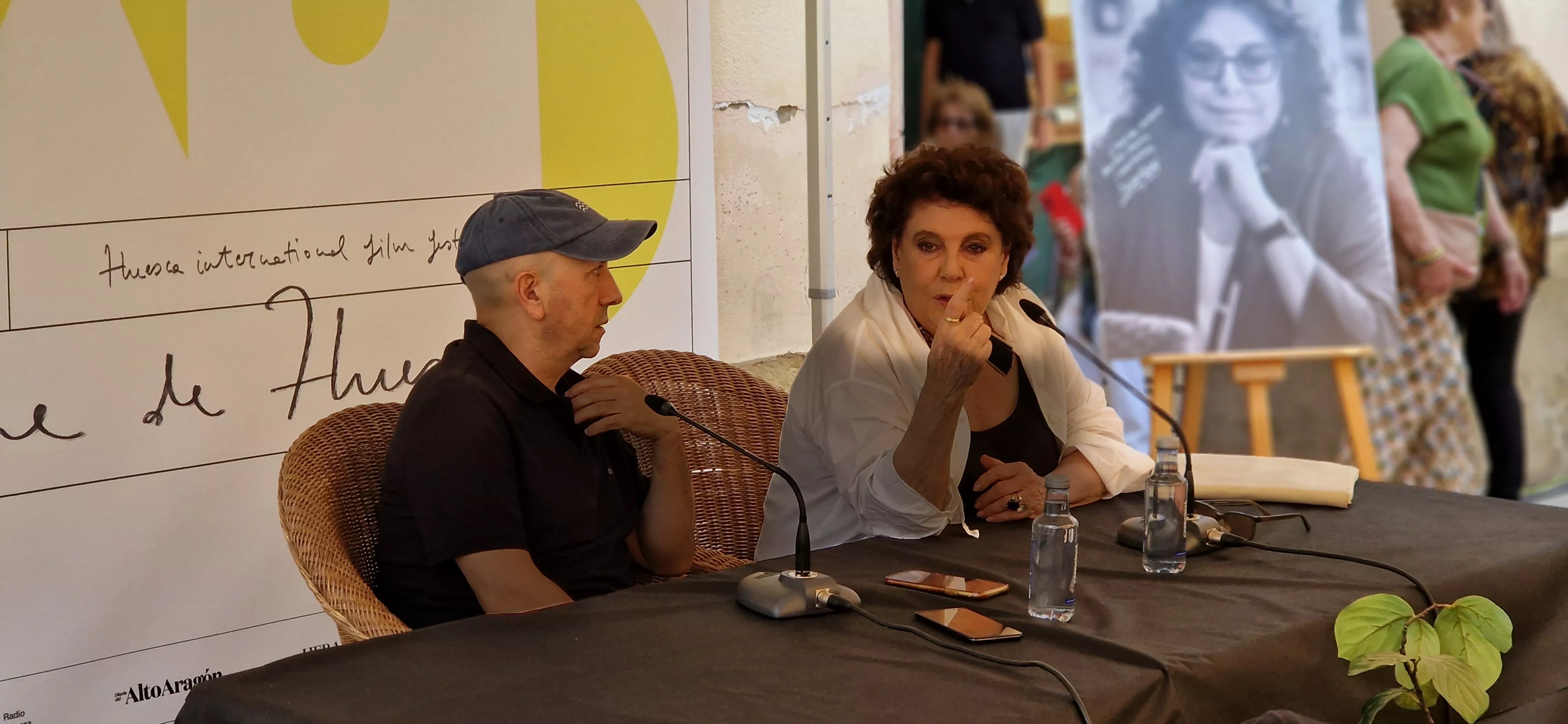 Luis Alegre y Charo López. Foto Myriam Martínez