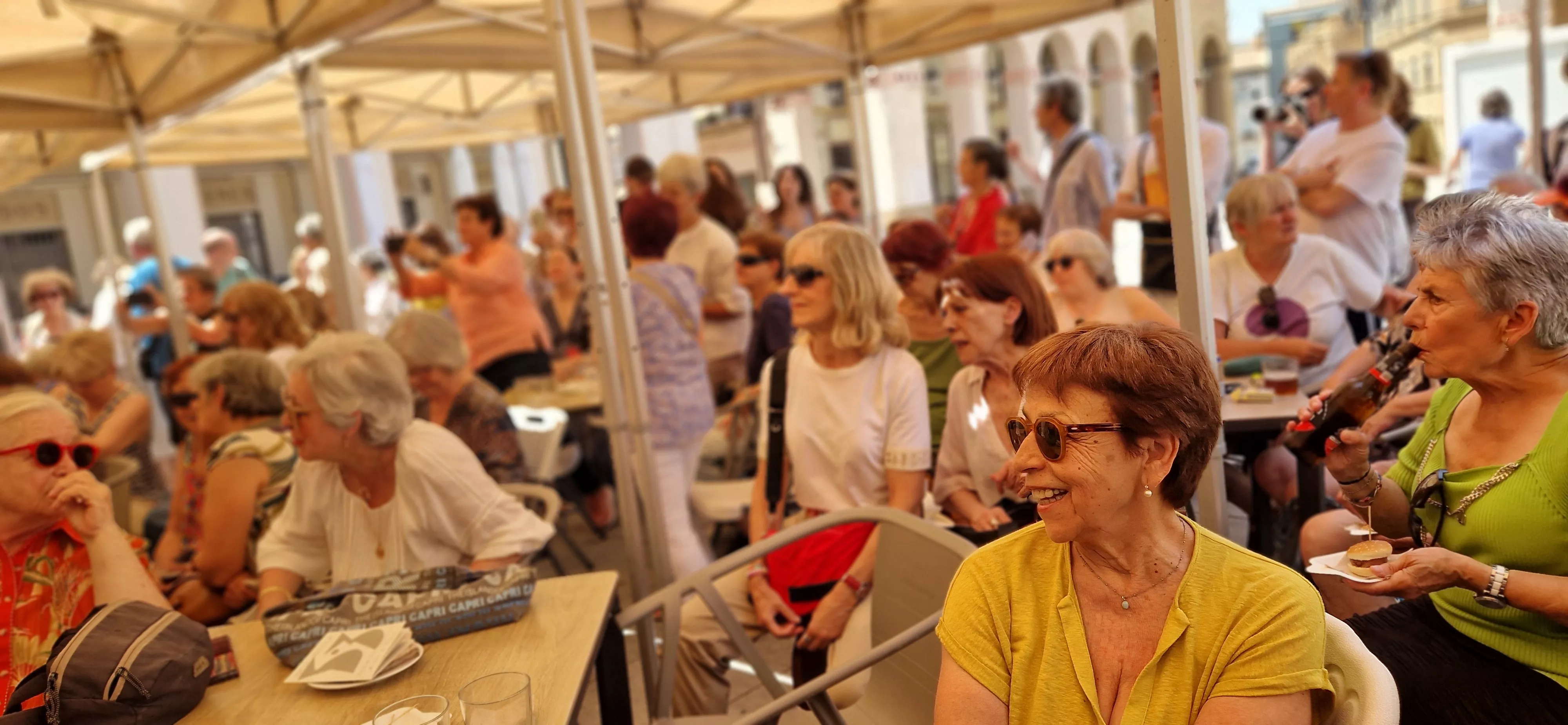 Charo López, Premio Luis Buñuel del Festival de Cine de Huesca. Foto Myriam Martín