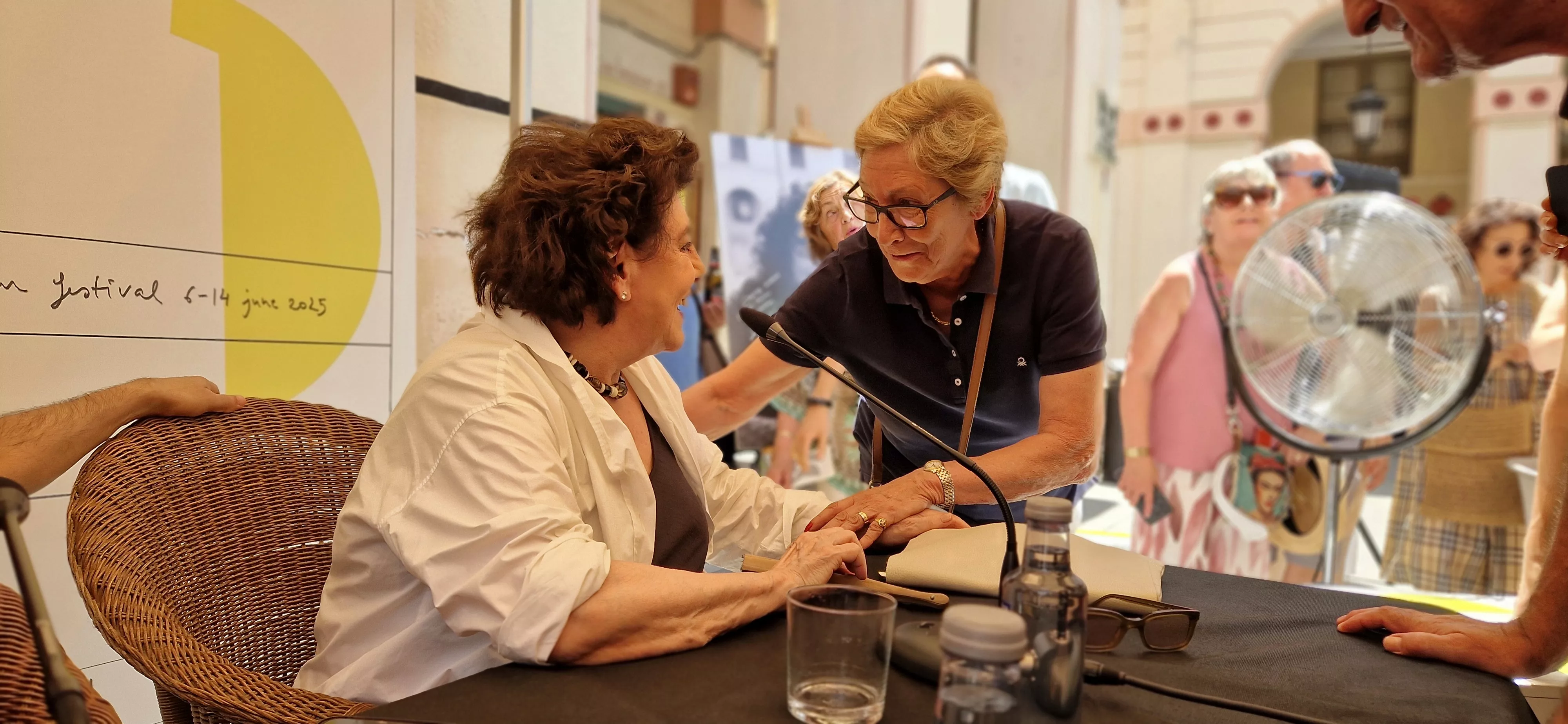 Charo López, Premio Luis Buñuel del Festival de Cine de Huesca. Foto Myriam Martín