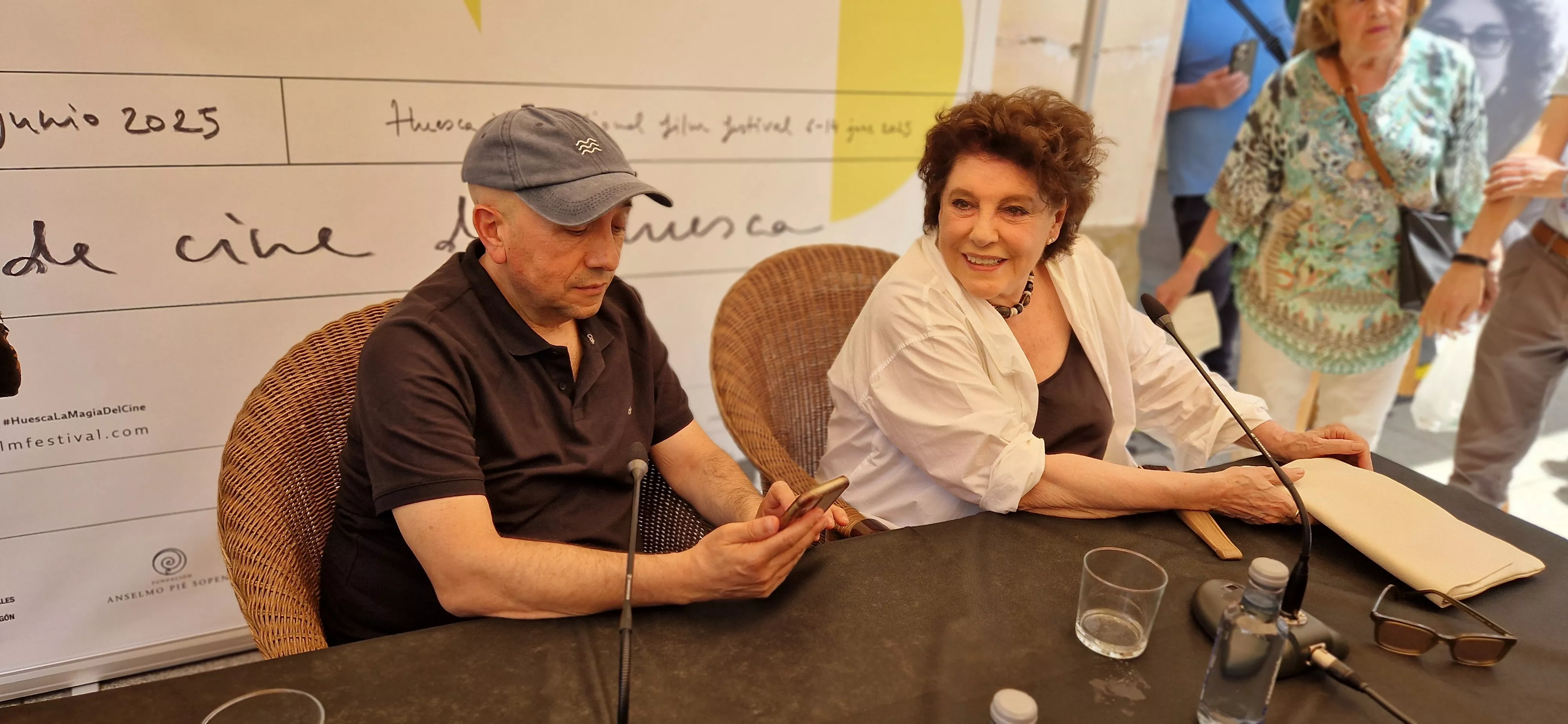 Luis Alegre y Charo López. Foto Myriam Martínez