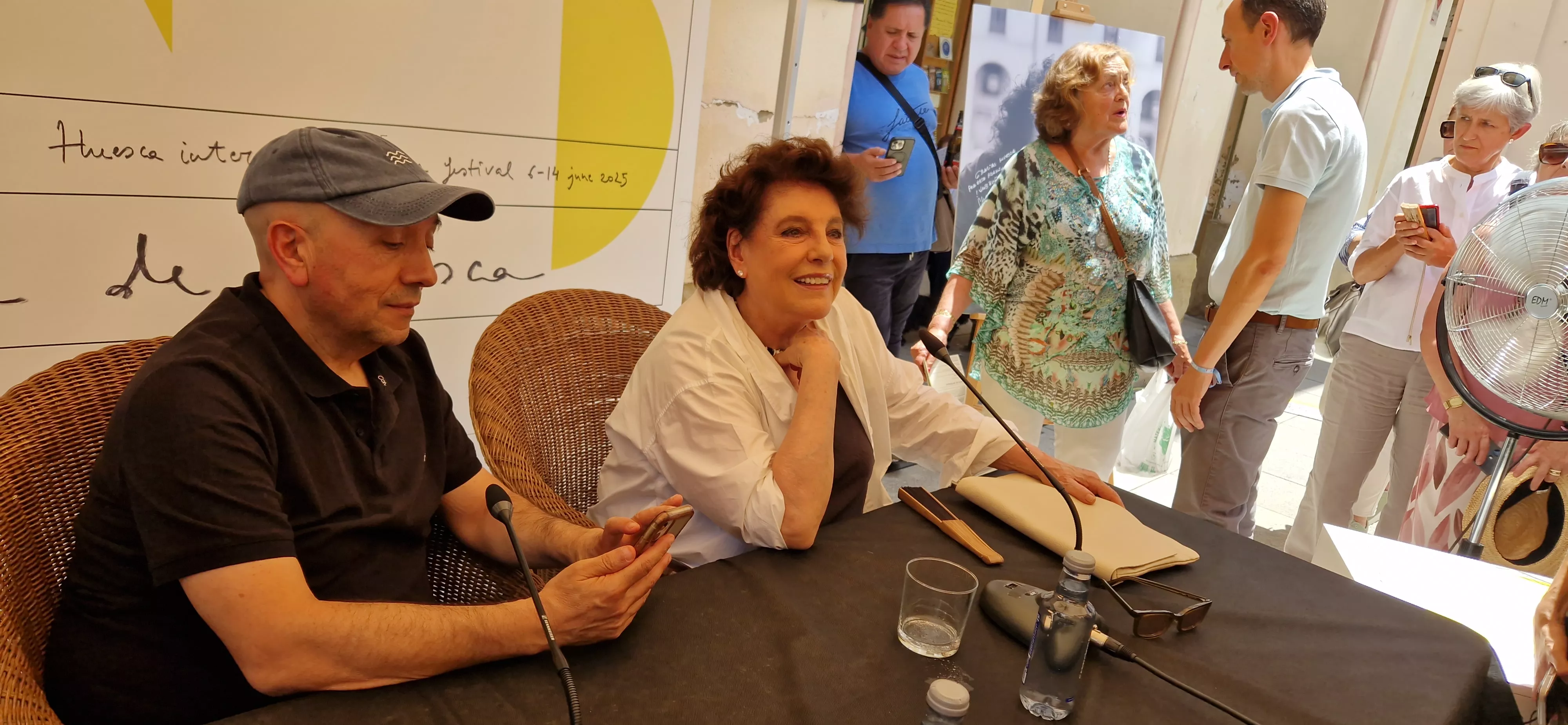 Luis Alegre y Charo López. Foto Myriam Martínez