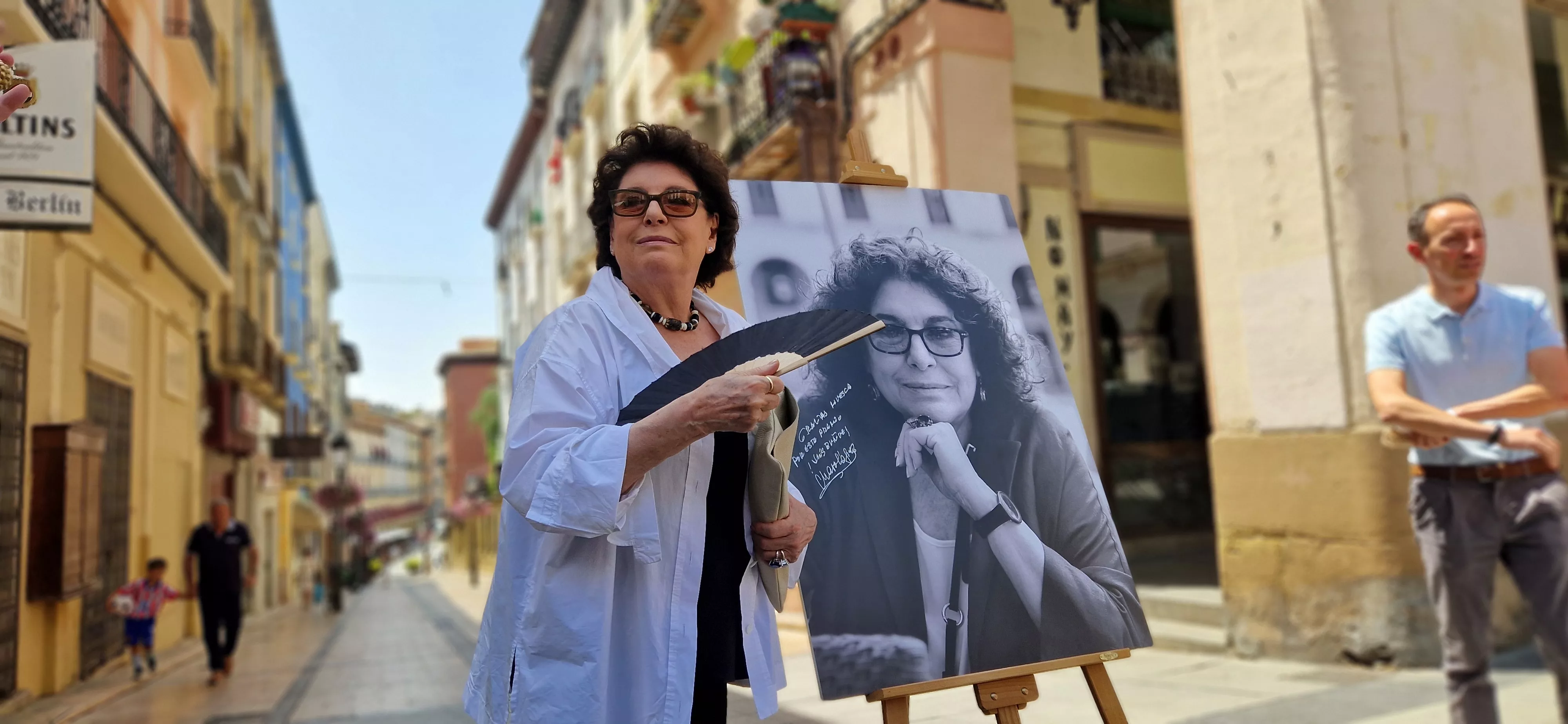 Charo López, Premio Luis Buñuel del Festival de Cine de Huesca. Foto Myriam Martín