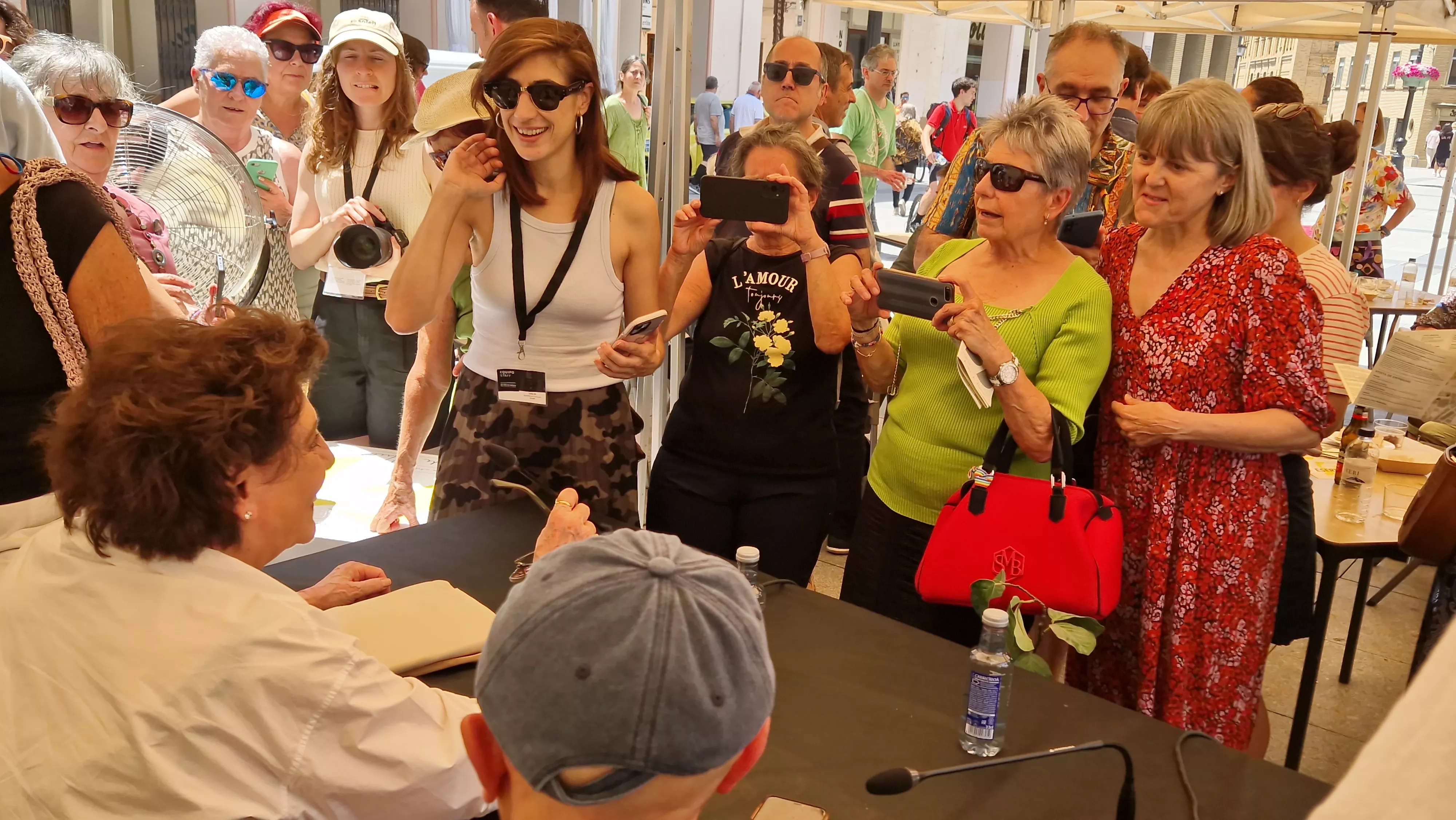 Charo López, Premio Luis Buñuel del Festival de Cine de Huesca. Foto Myriam Martín