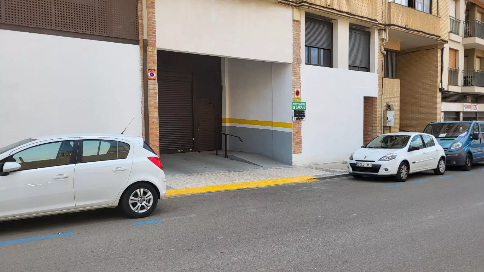 Los garajes objeto de la polémica