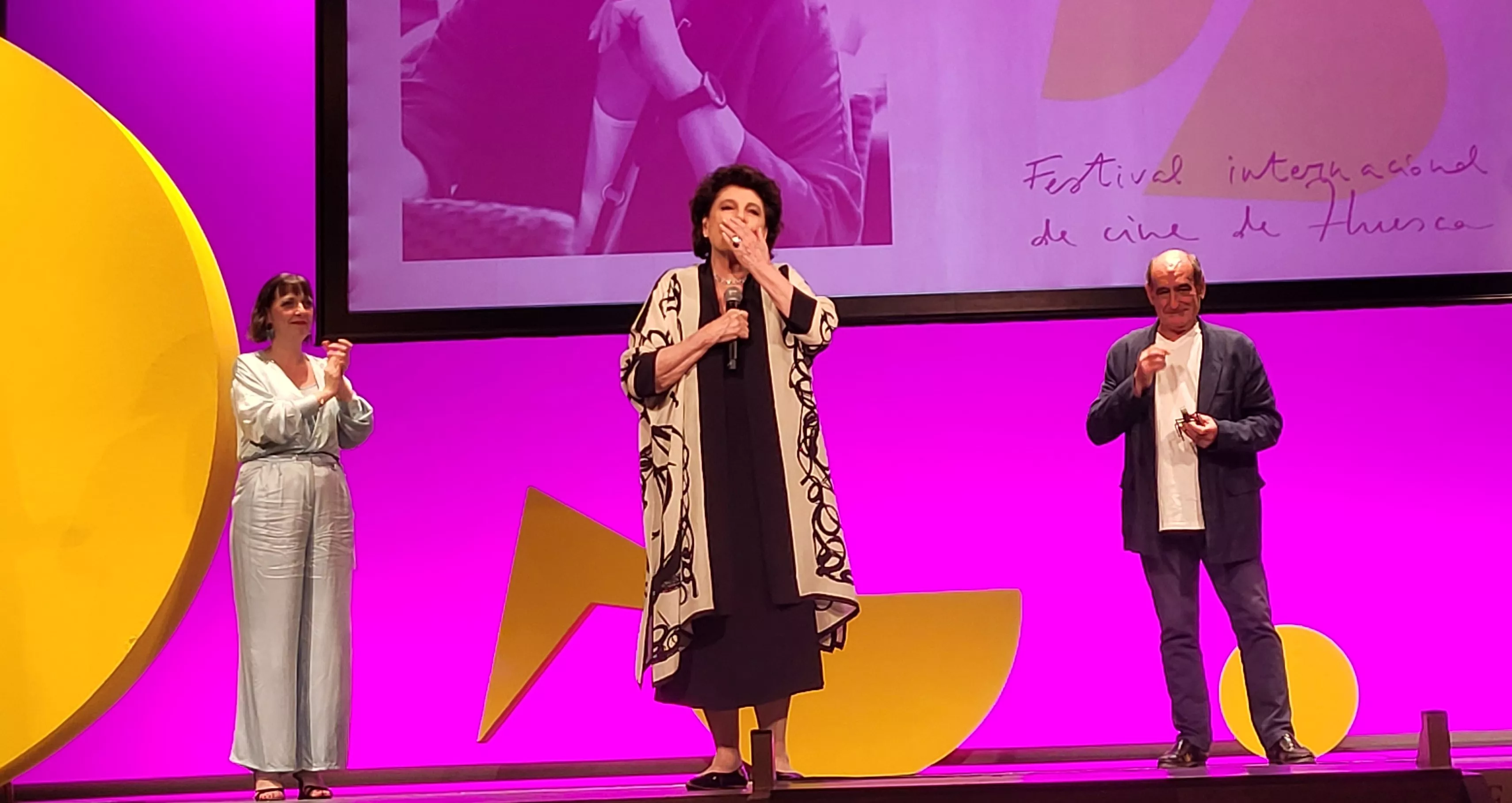 Charo López, Premio Luis Buñuel del Festival de Cine de Huesca