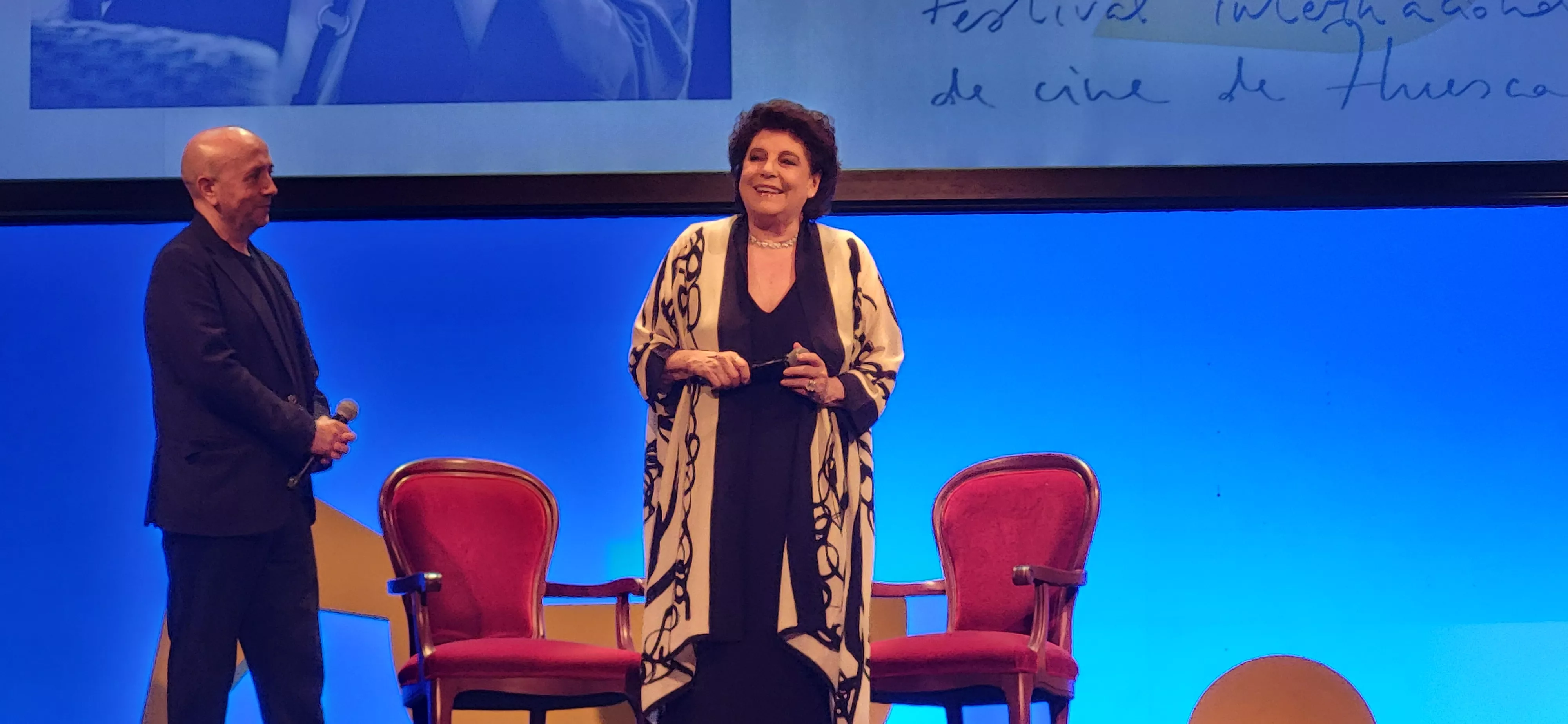 Charo López, Premio Luis Buñuel del Festival de Cine de Huesca