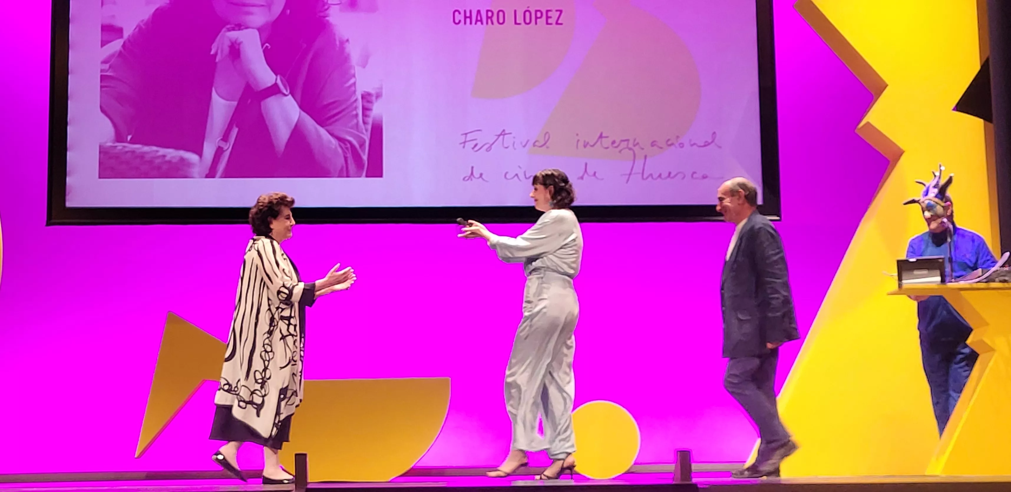 Charo López, Premio Luis Buñuel del Festival de Cine de Huesca