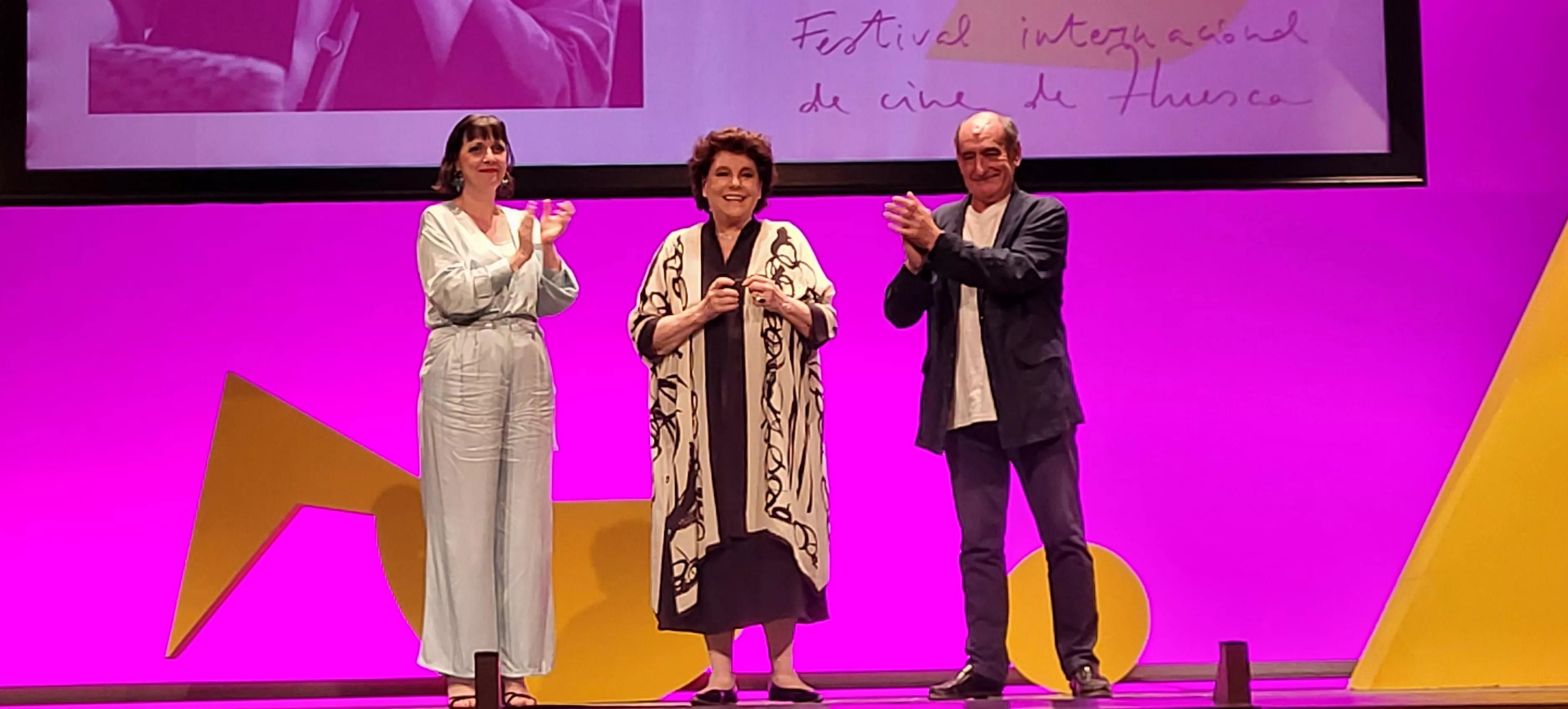 Charo López, Premio Luis Buñuel del Festival de Cine de Huesca