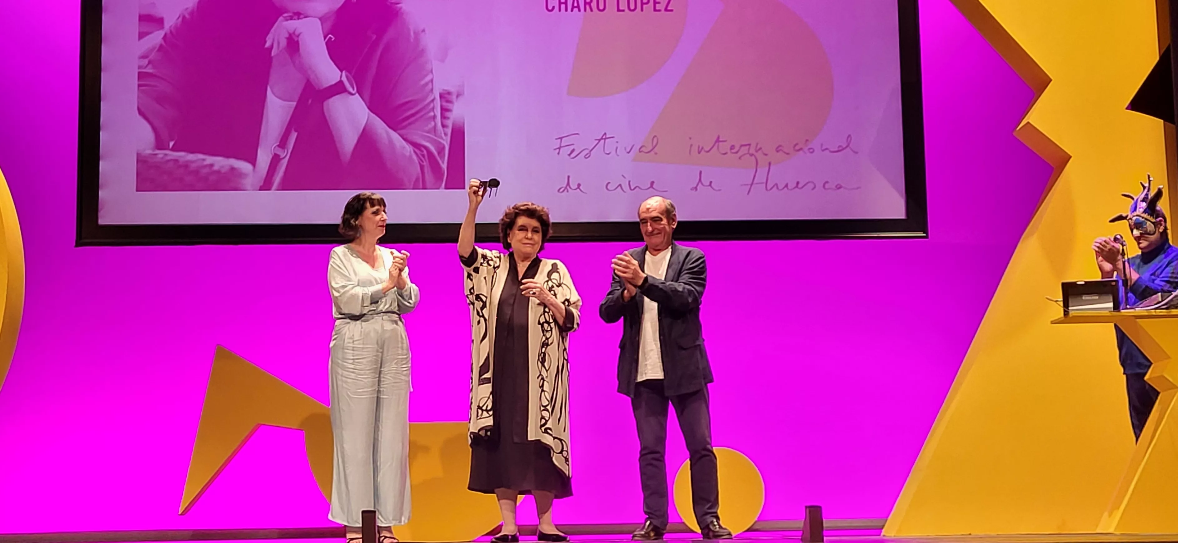 Charo López, Premio Luis Buñuel del Festival de Cine de Huesca