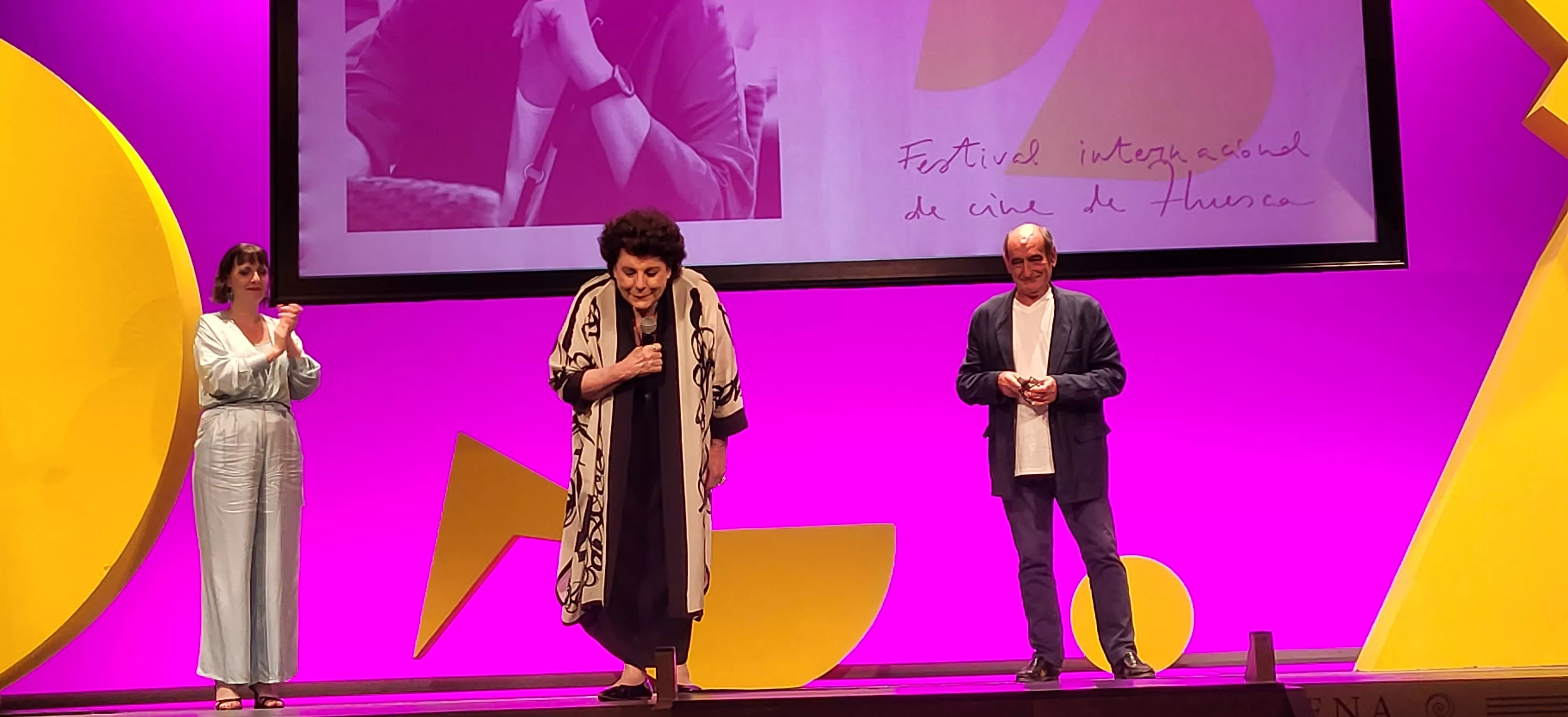 Charo López, Premio Luis Buñuel del Festival de Cine de Huesca