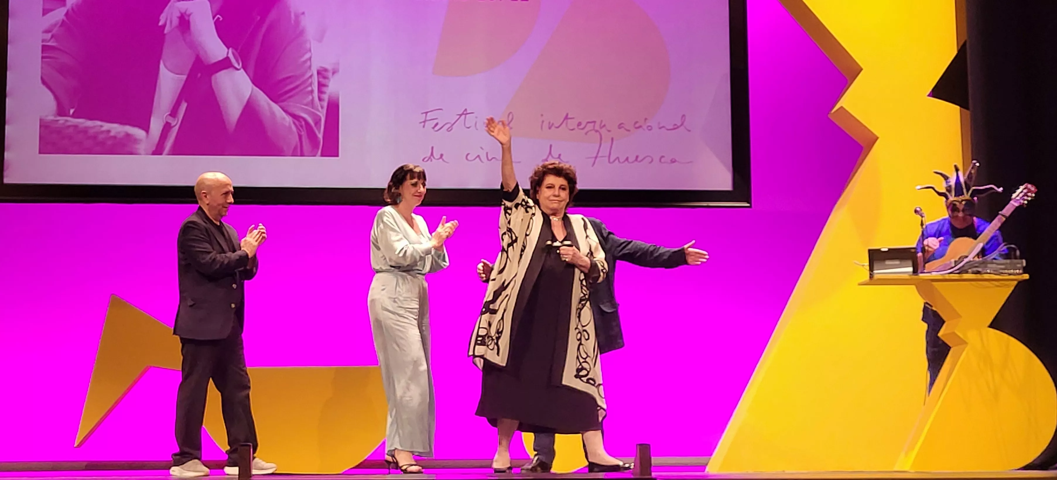 Charo López, Premio Luis Buñuel del Festival de Cine de Huesca