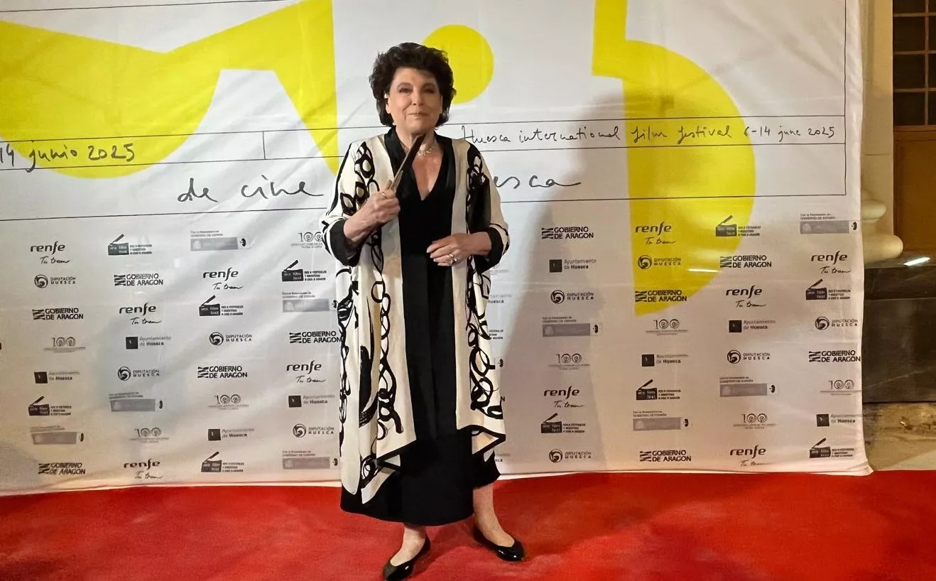 Charo López, Premio Luis Buñuel del Festival de Cine de Huesca. Mercedes Manterola