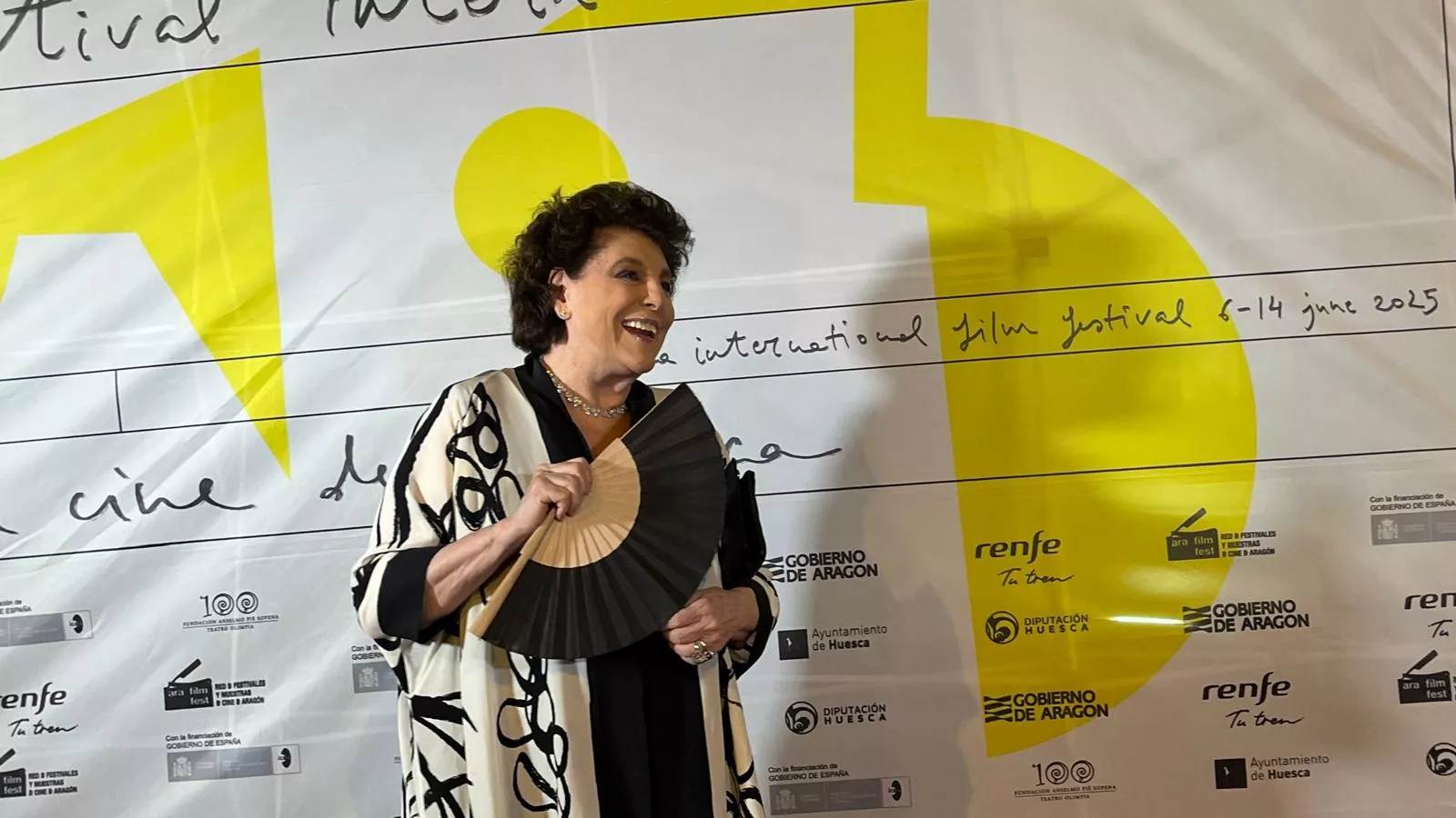 Charo López, Premio Luis Buñuel del Festival de Cine de Huesca. Mercedes Manterola