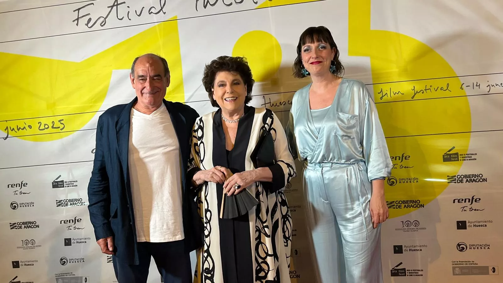 Charo López, Premio Luis Buñuel del Festival de Cine de Huesca. Mercedes Manterola