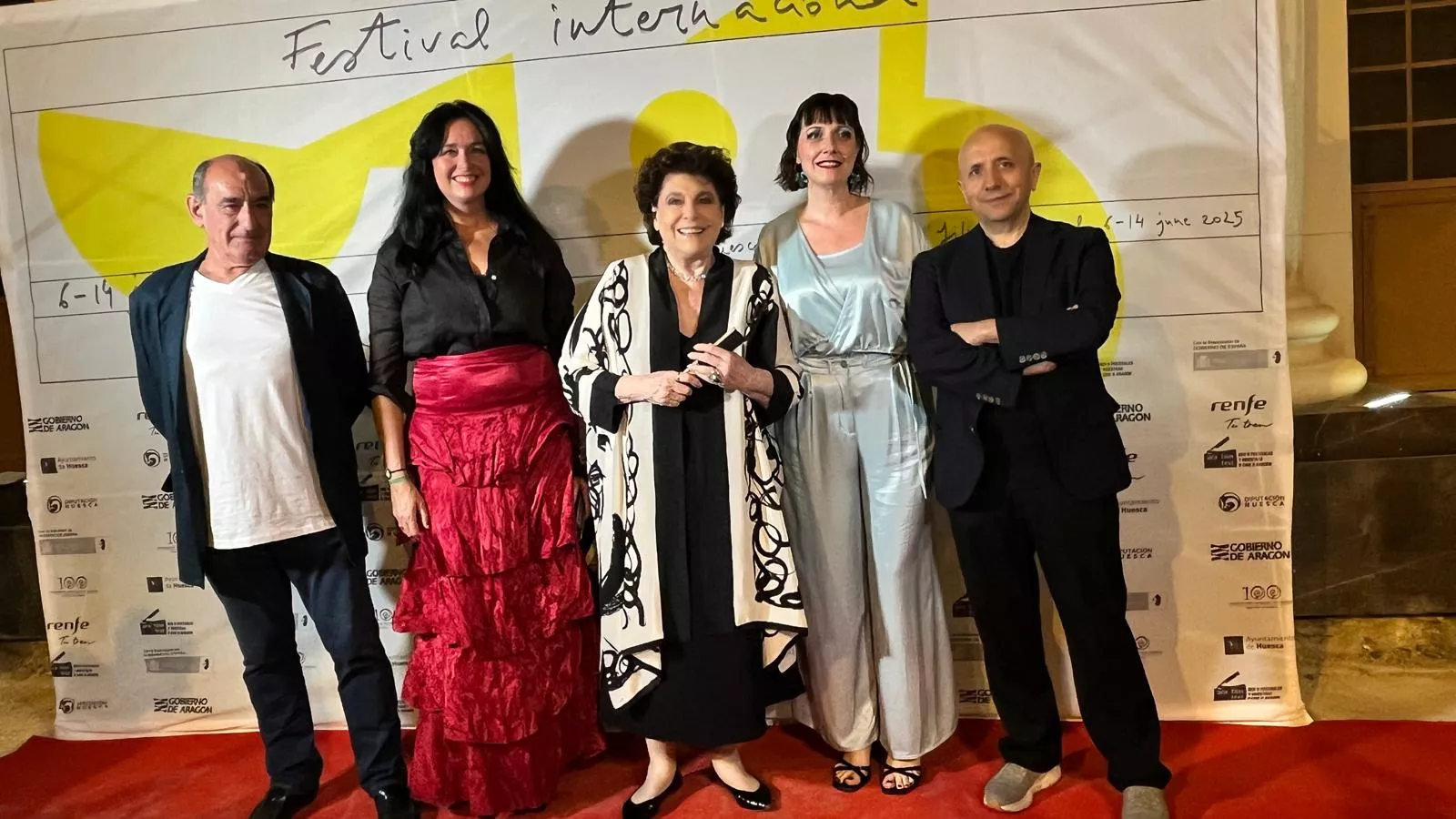 Charo López, Premio Luis Buñuel del Festival de Cine de Huesca. Mercedes Manterola