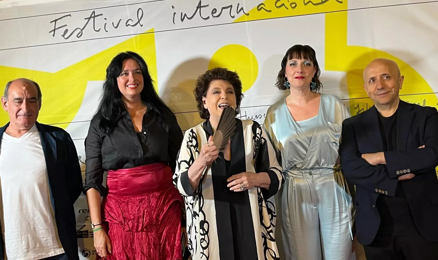 Charo López, Premio Luis Buñuel del Festival de Cine de Huesca. Mercedes Manterola