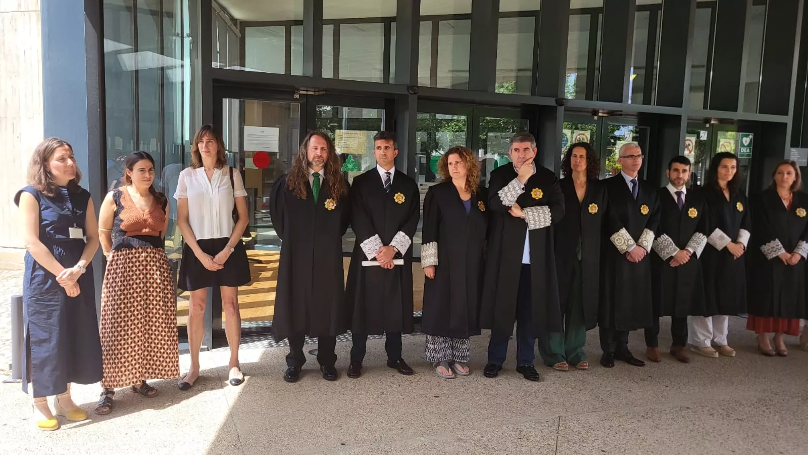 Paro de Jueces y Fiscales en Palacio de Justicia de Huesca y otras sedes de la provincia