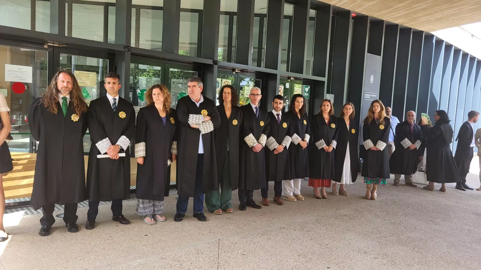 Paro de Jueces y Fiscales en Palacio de Justicia de Huesca y otras sedes de la provincia