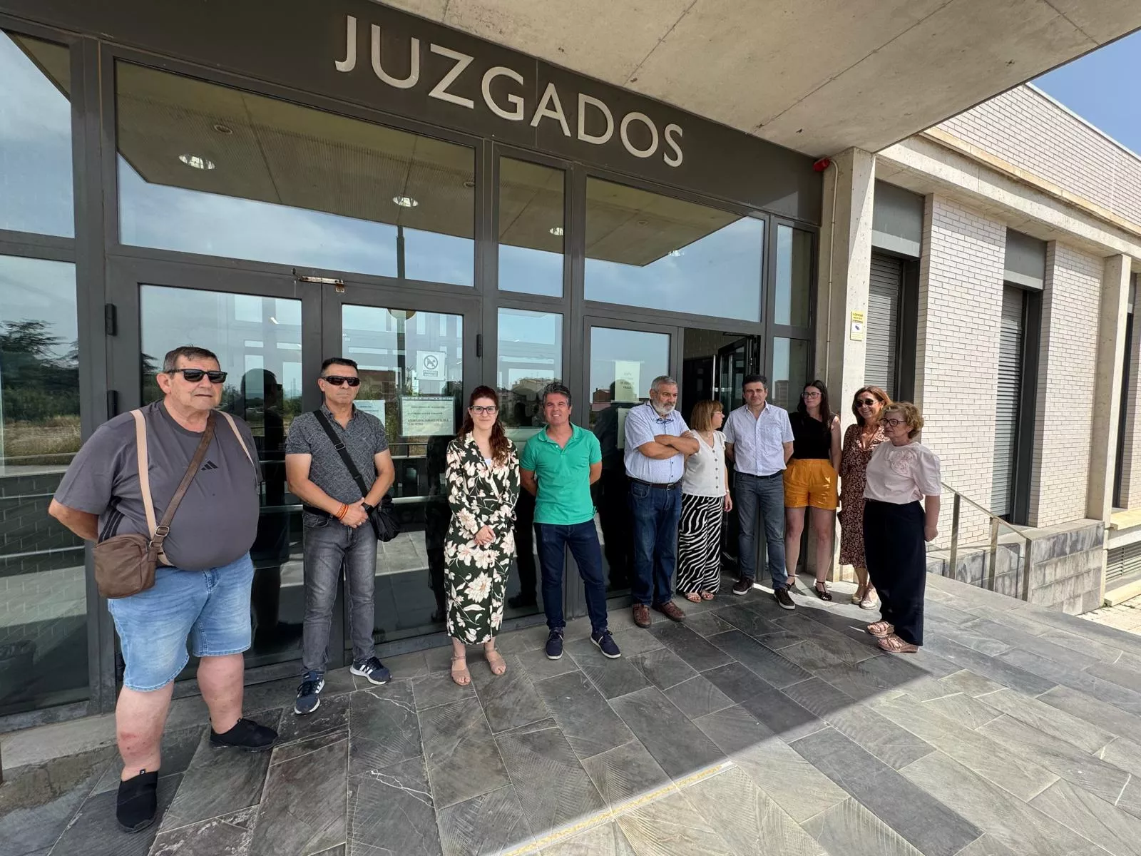 Paro de Jueces y Fiscales en Fraga