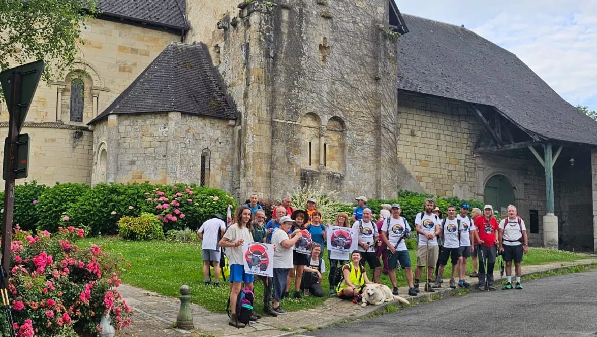 La marcha en defensa de Canal Roya ha realizado el segundo tramo que concluye en Oloron. La marcha en defensa de Canal Roya ha realizado el segundo tramo que concluye en Oloron.