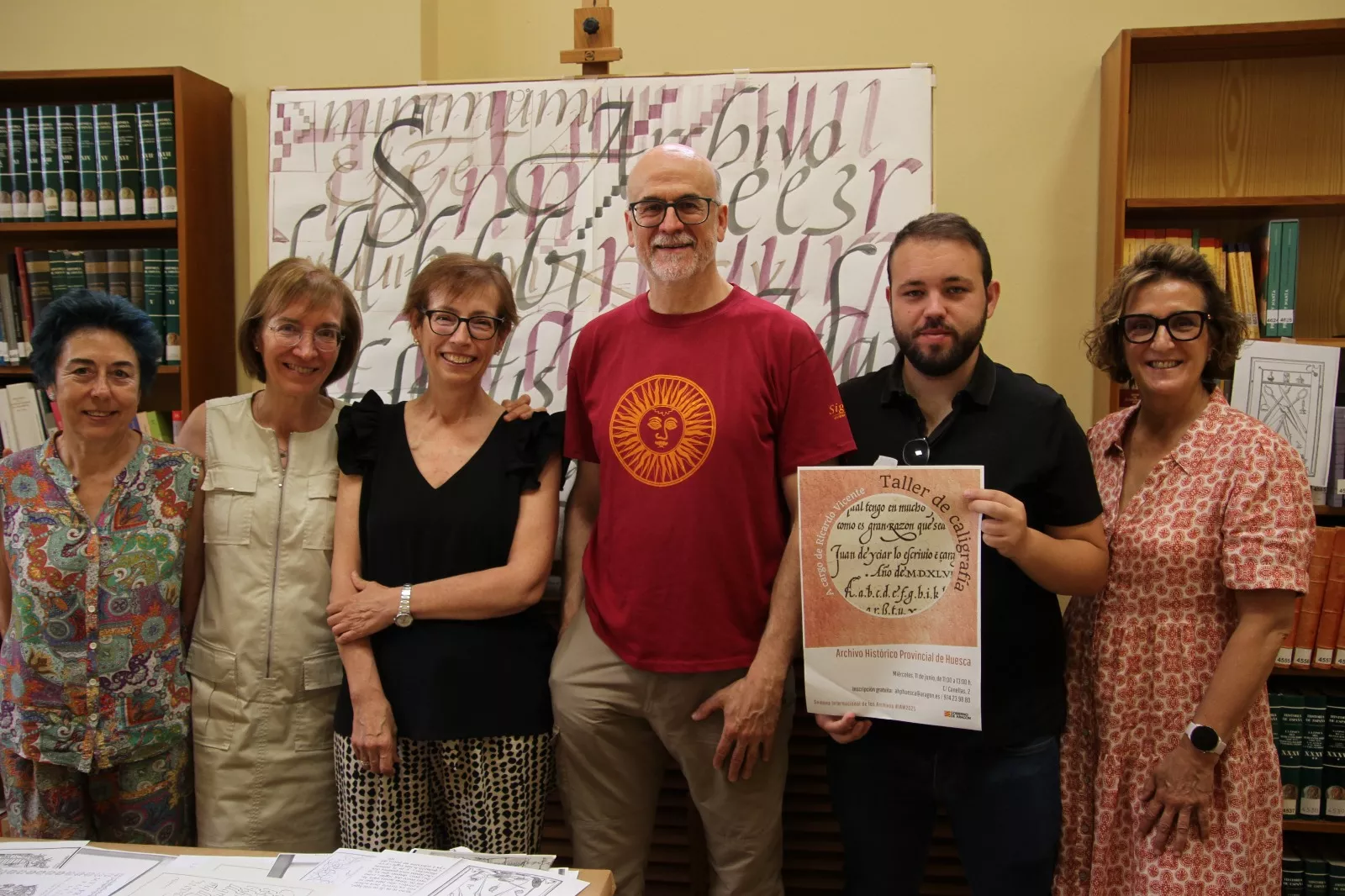 Ricardo Vicente en la Semana Internacional de los Archivos. Foto Carlos Neofato