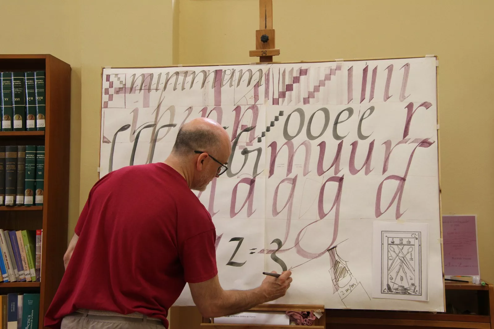 Ricardo Vicente en la Semana Internacional de los Archivos. Foto Carlos Neofato