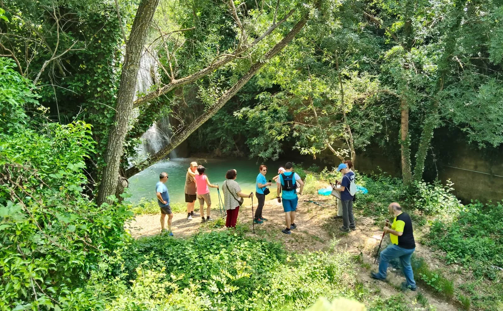 Inauguración del Sendero del Voluntariado de Ayerbe.