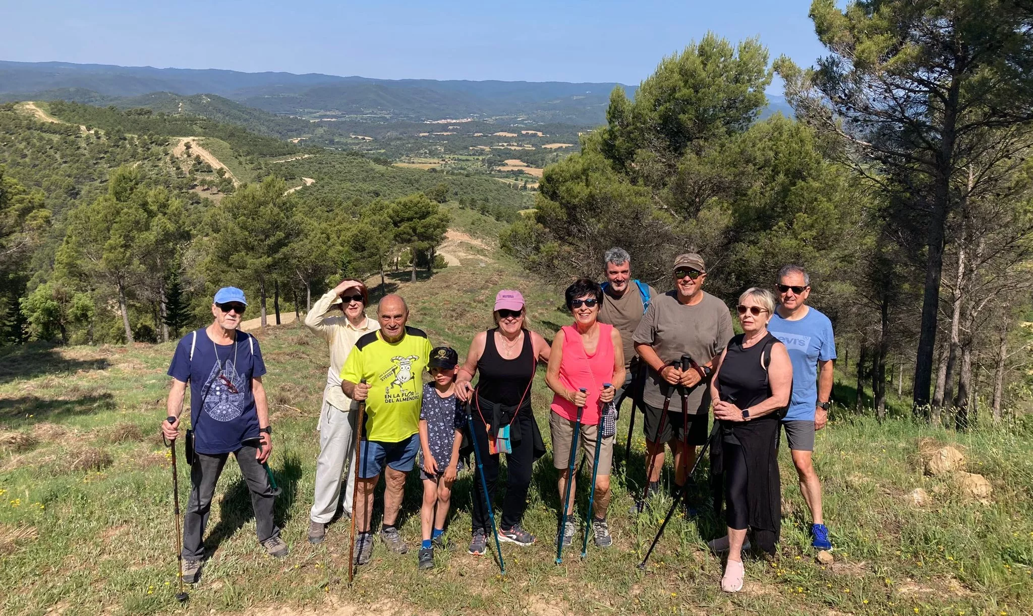 Inauguración del Sendero del Voluntariado de Ayerbe.