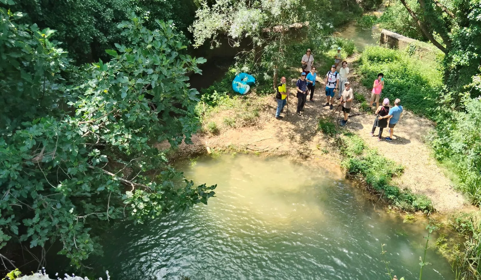 Inauguración del Sendero del Voluntariado de Ayerbe.