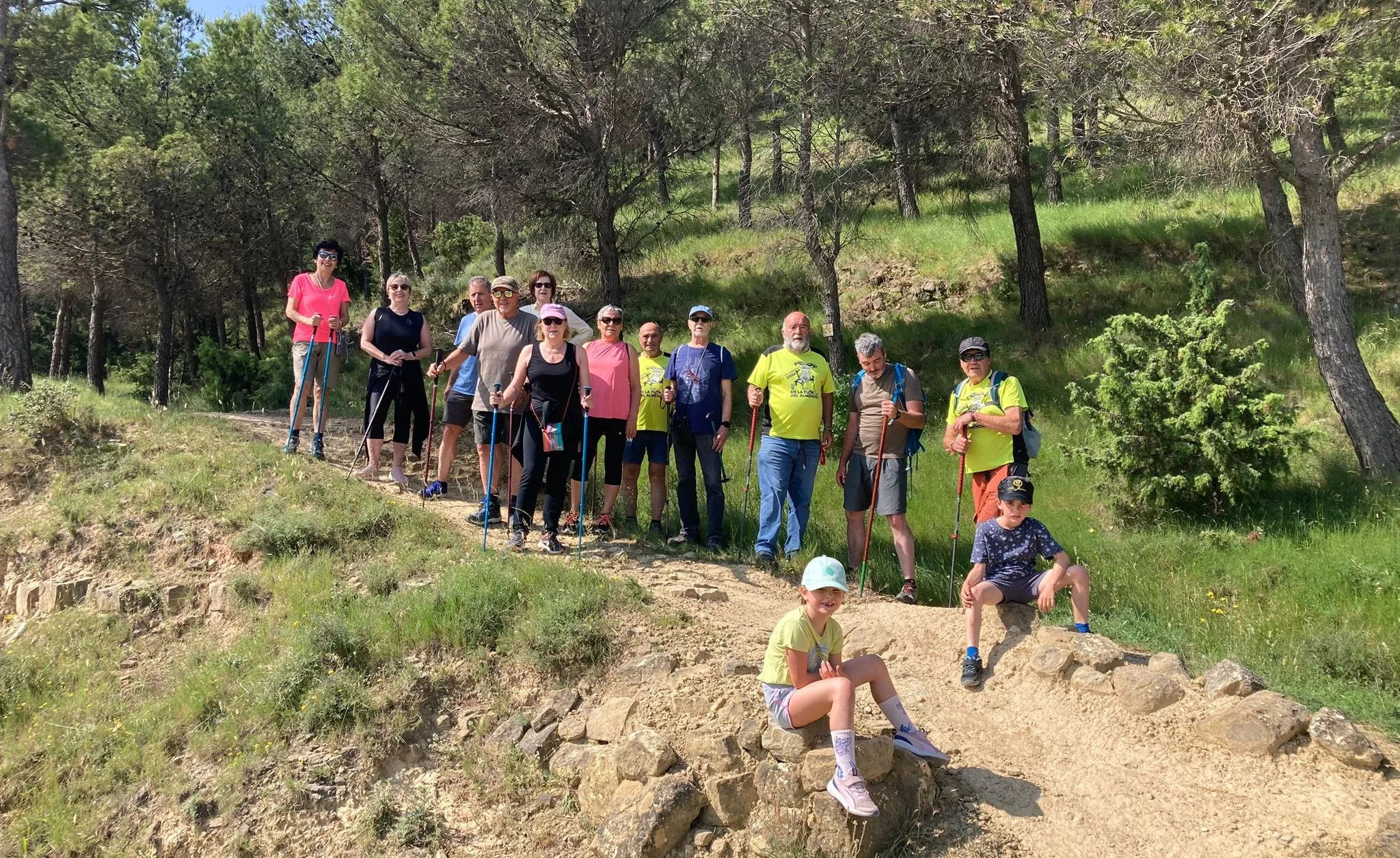 Inauguración del Sendero del Voluntariado de Ayerbe.