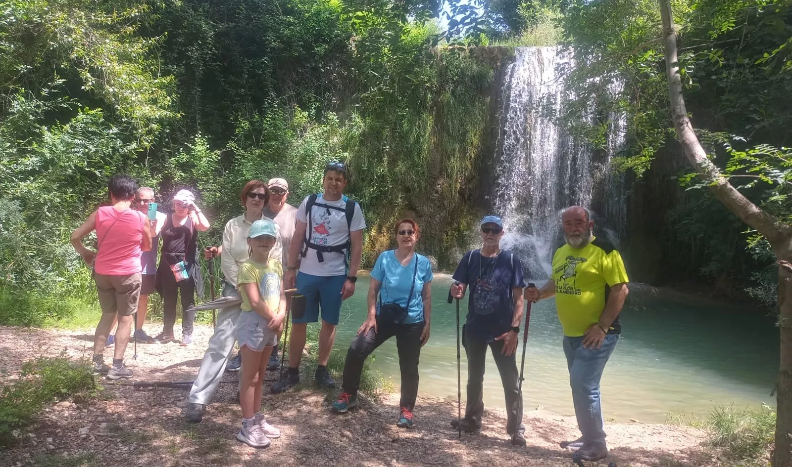 Inauguración del Sendero del Voluntariado de Ayerbe.