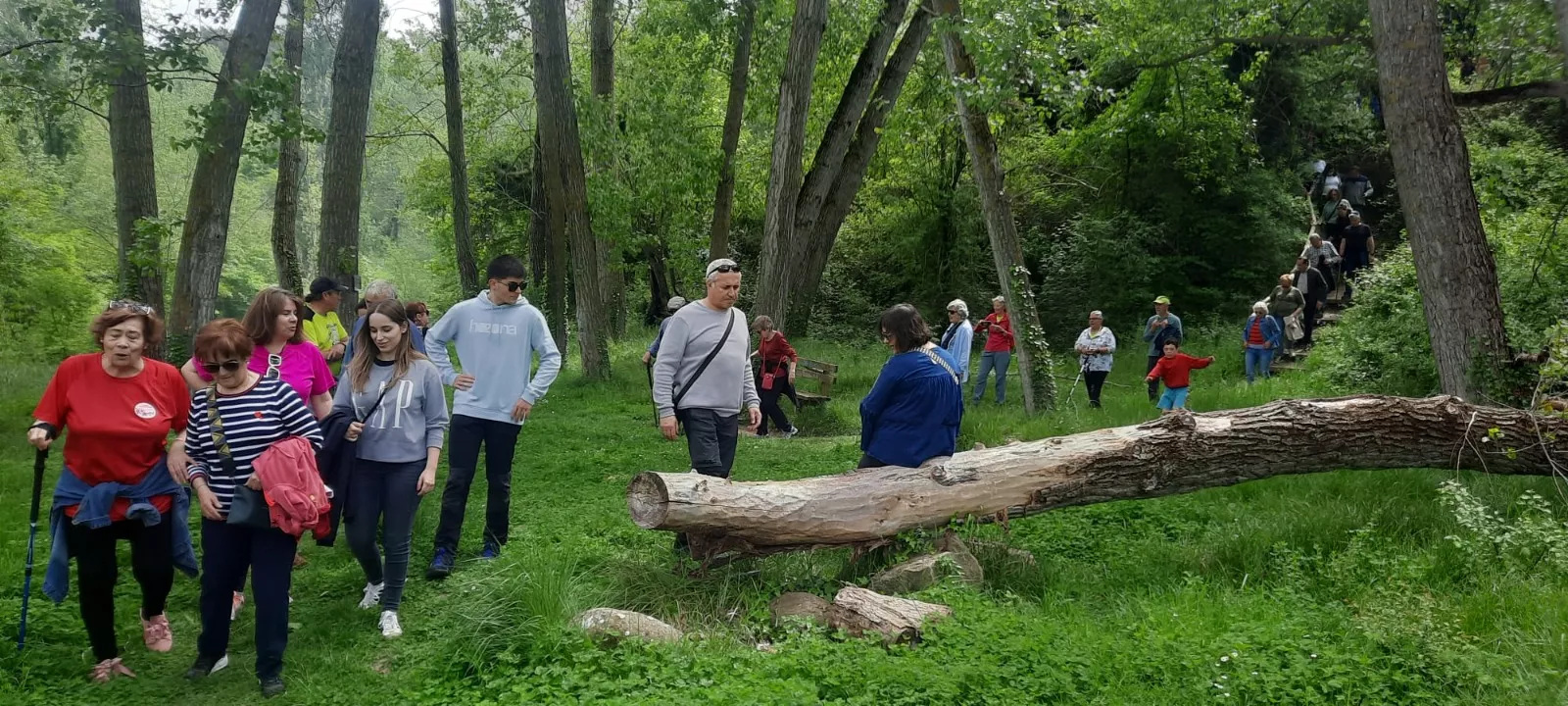 Inauguración del Sendero del Voluntariado de Ayerbe.