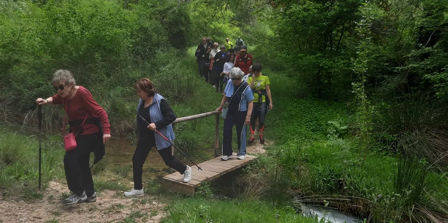 Inauguración del Sendero del Voluntariado de Ayerbe.