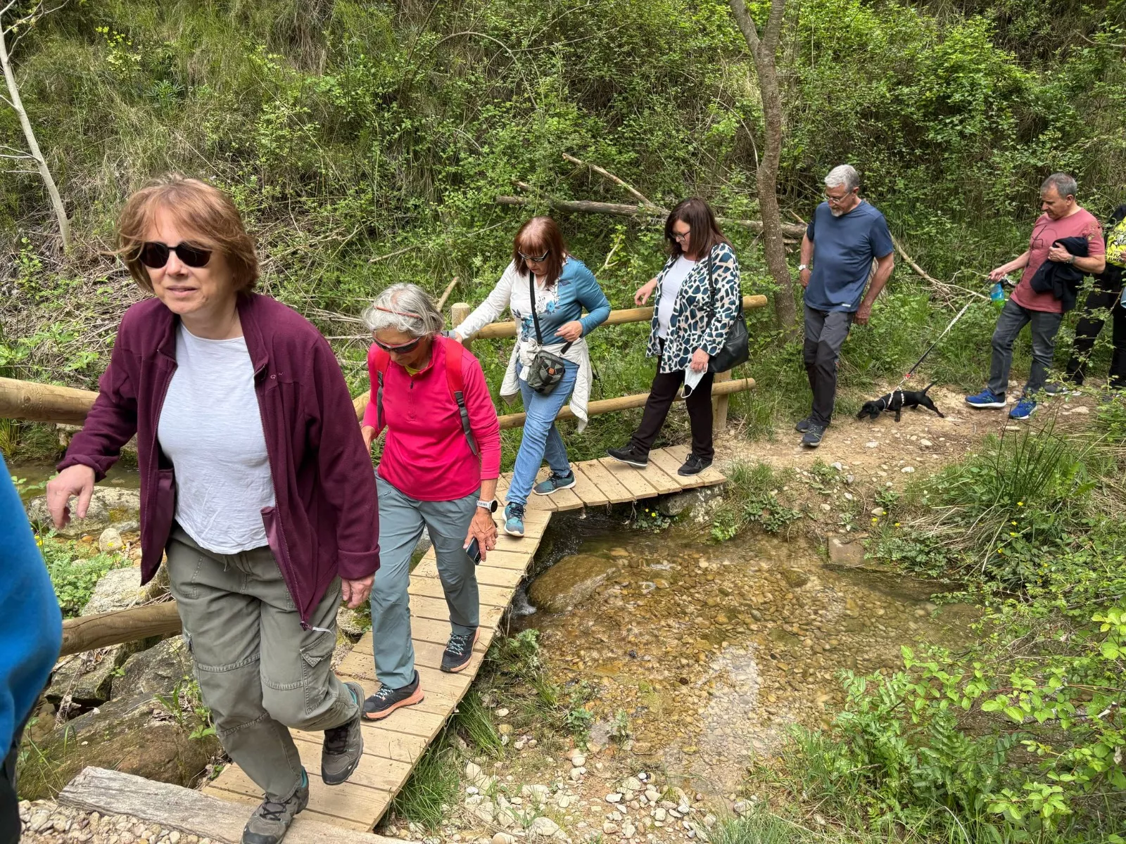 Inauguración del Sendero del Voluntariado de Ayerbe.