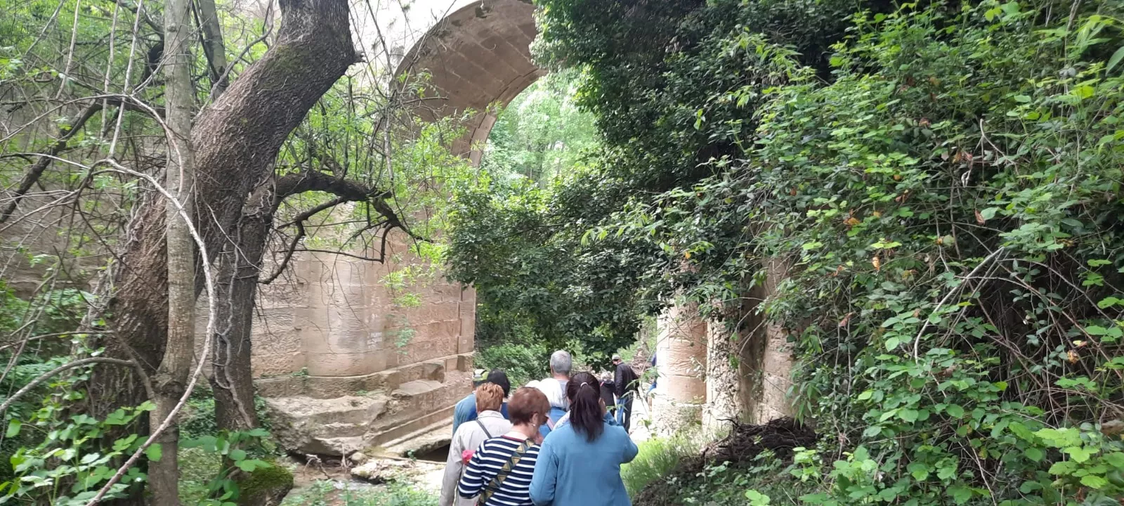 Inauguración del Sendero del Voluntariado de Ayerbe.