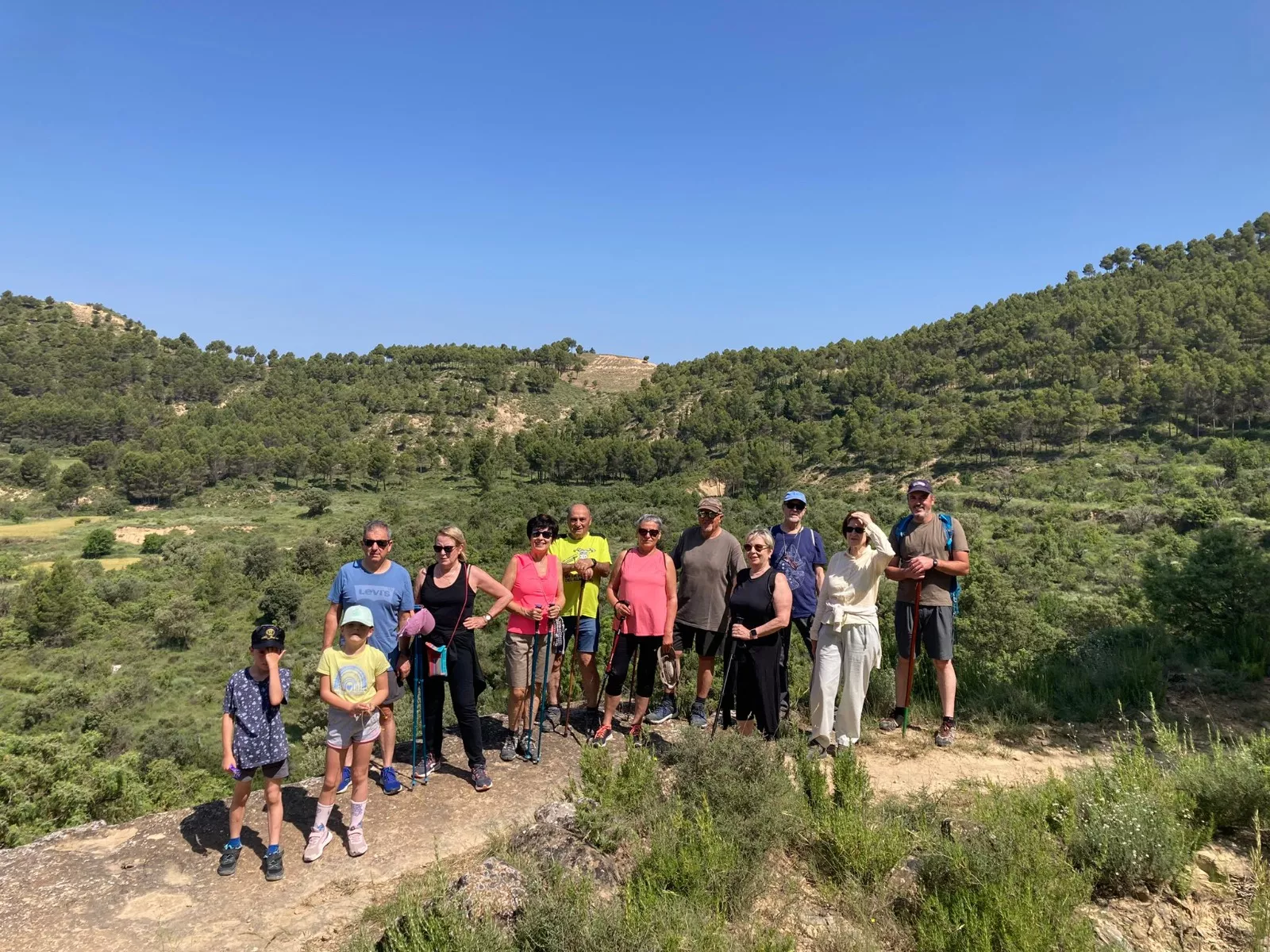 Inauguración del Sendero del Voluntariado de Ayerbe.