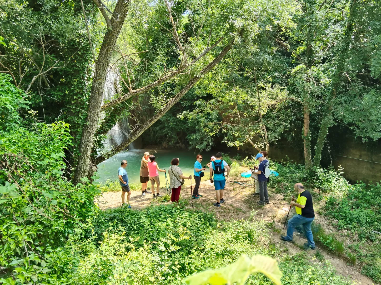 Inauguración del Sendero del Voluntariado de Ayerbe.