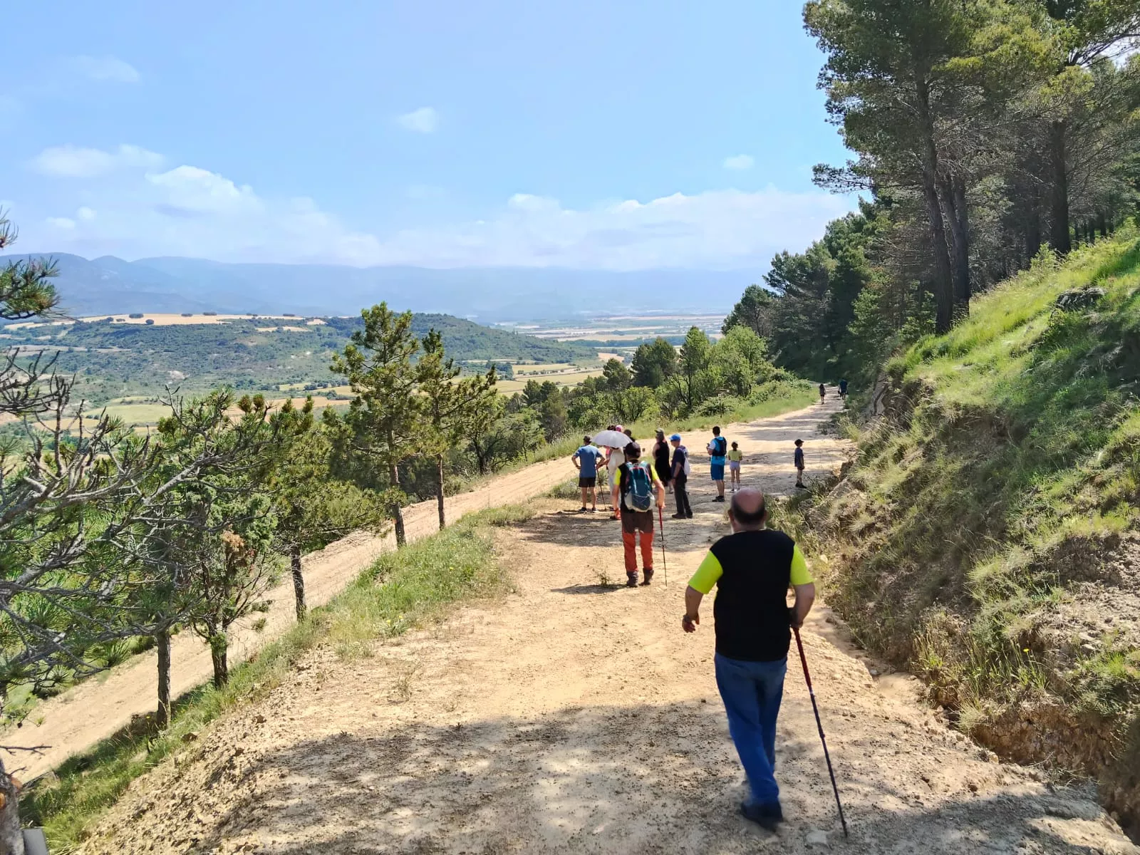 Inauguración del Sendero del Voluntariado de Ayerbe.