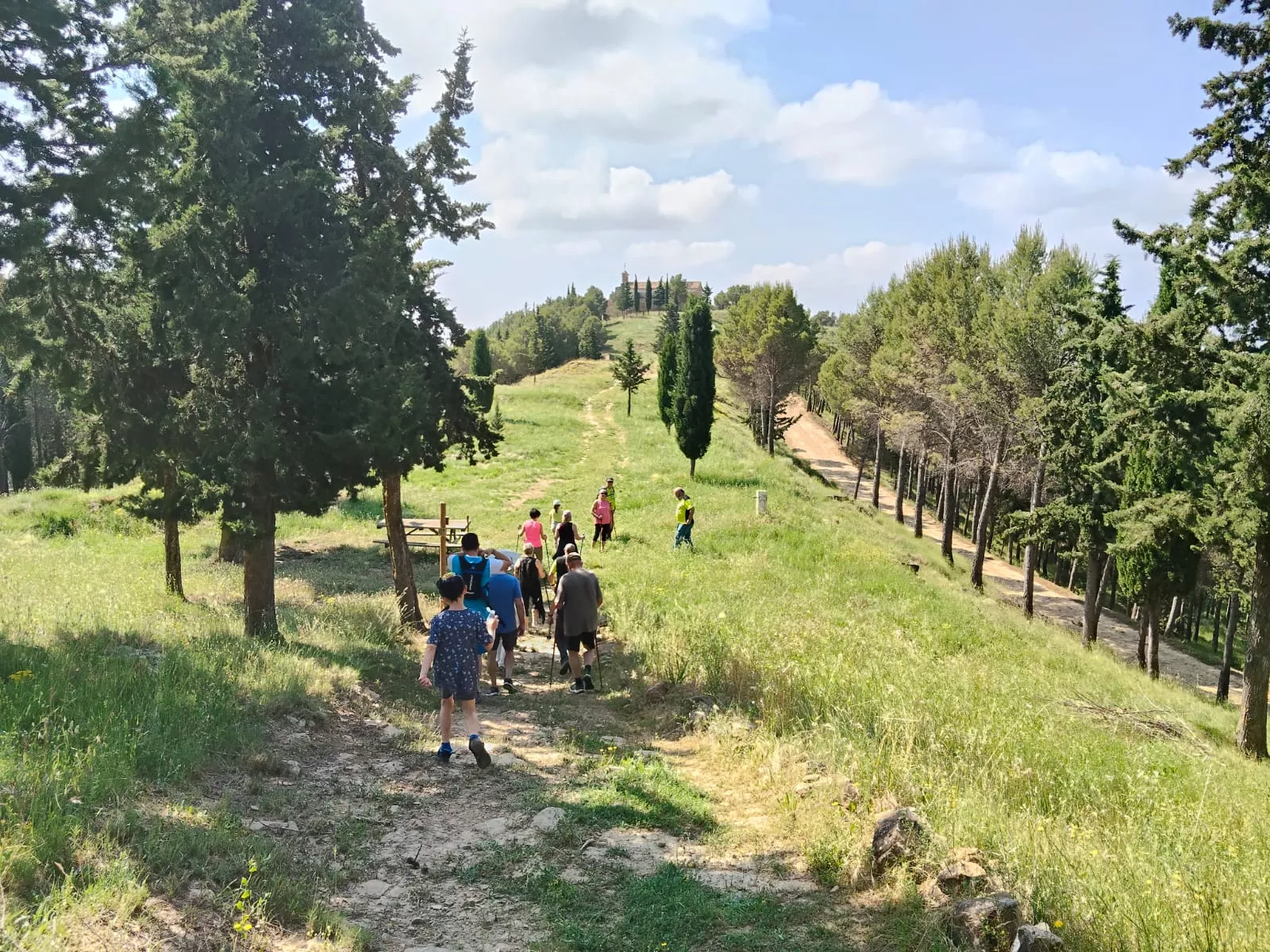 Inauguración del Sendero del Voluntariado de Ayerbe.