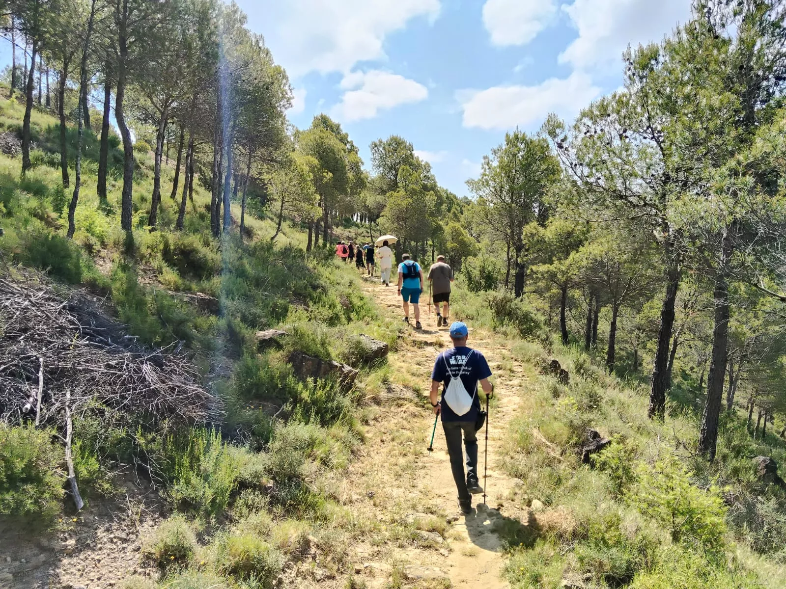 Inauguración del Sendero del Voluntariado de Ayerbe.
