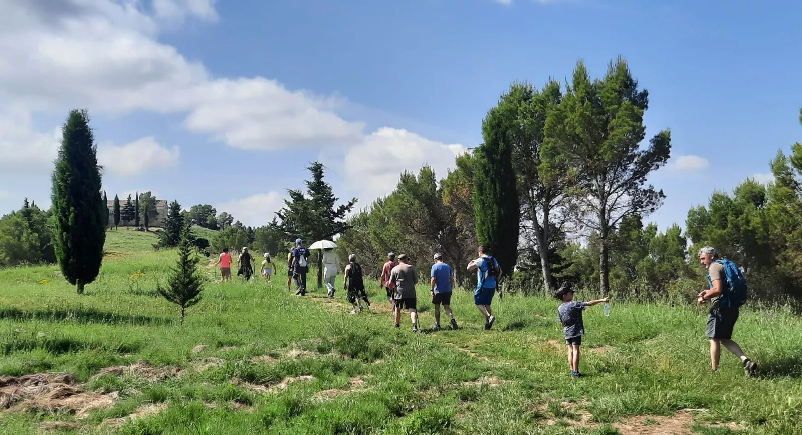 Inauguración del Sendero del Voluntariado de Ayerbe.