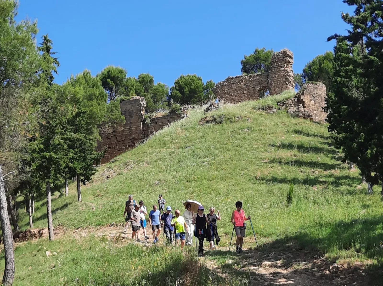 Inauguración del Sendero del Voluntariado de Ayerbe.