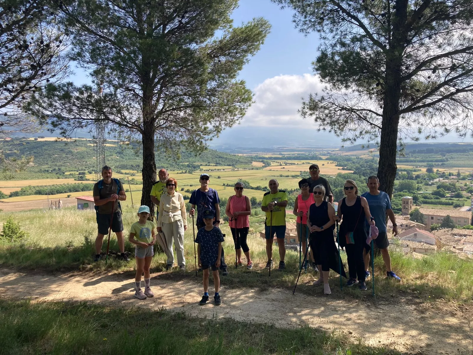 Inauguración del Sendero del Voluntariado de Ayerbe.